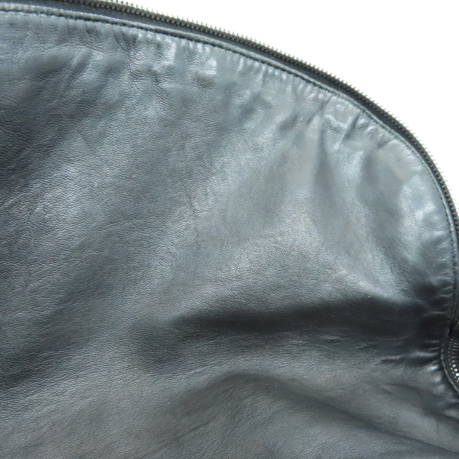 GUCCI 牛皮皮革2way Shoulder Bag银扣手挽肩背两用袋黑色