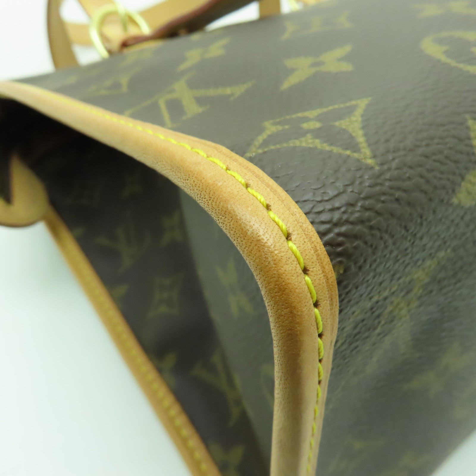 LOUIS VUITTON Monogram Popincourt Haut金扣手挽袋啡色