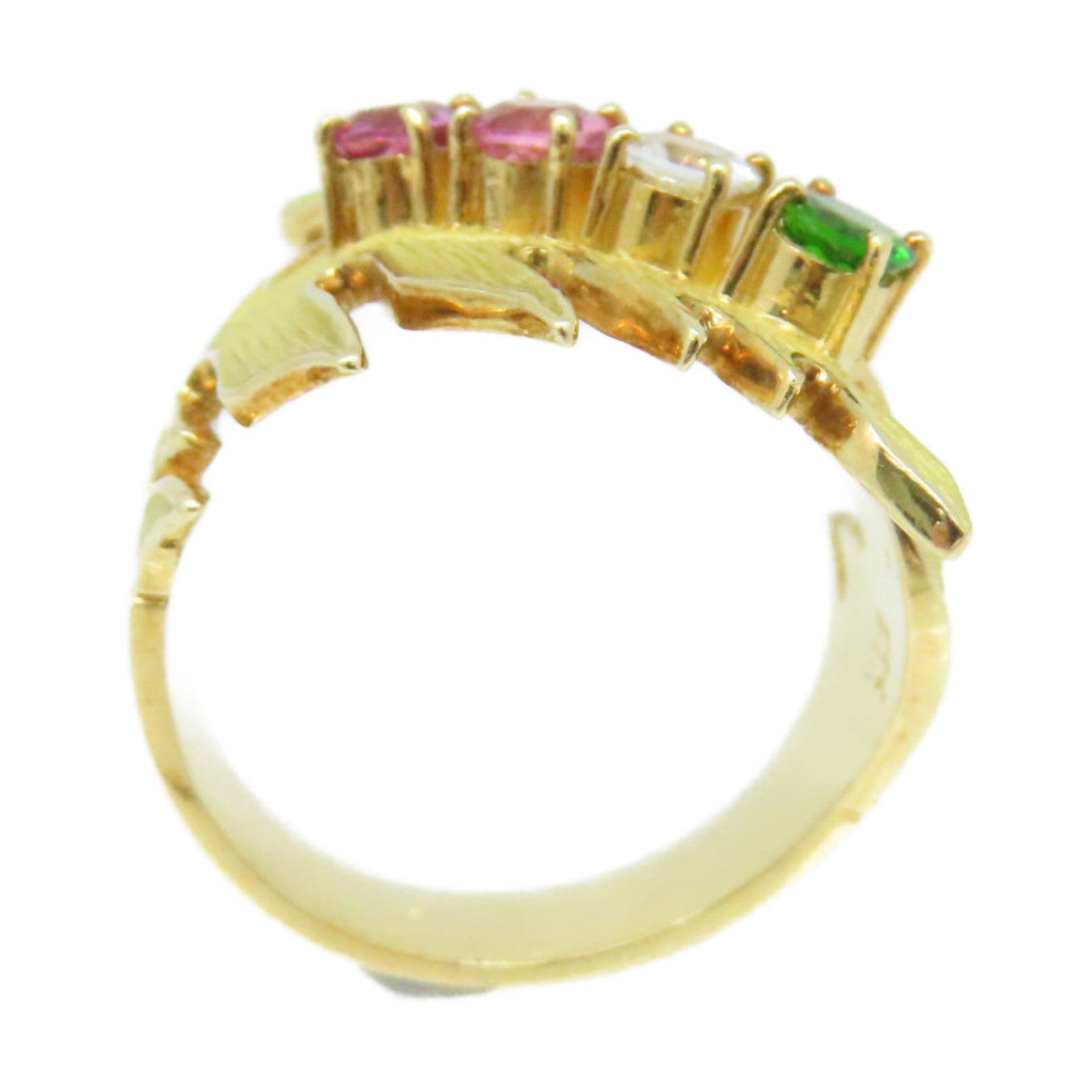 JEWELRY 【激減優惠】18K黃金Multi Stone Ring戒指US#7.25
