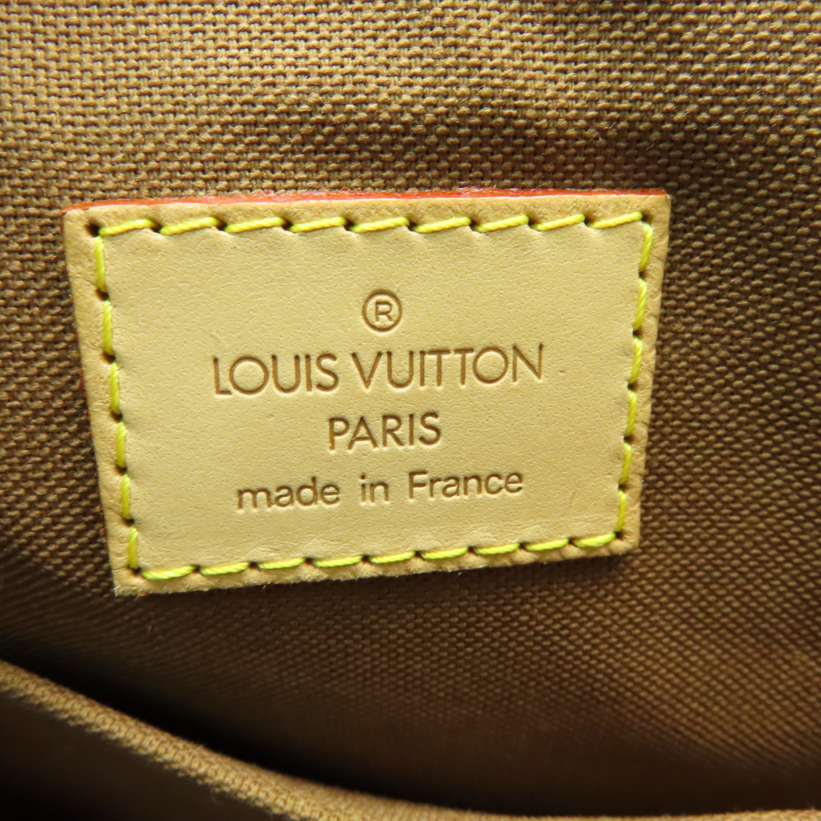 LOUIS VUITTON Monogram Popincourt Haut金扣手挽袋啡色