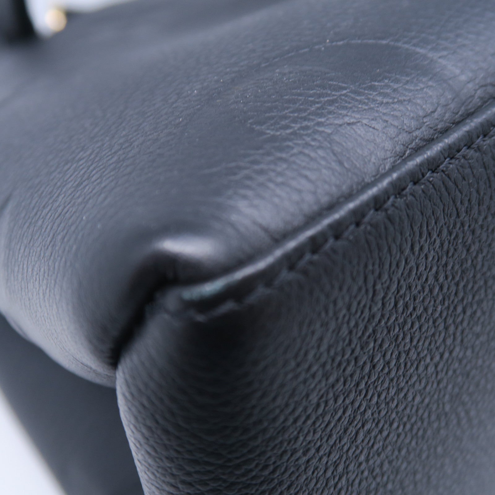 LOUIS VUITTON Monogram Empreinte Petit Palais金扣手挽肩背兩用袋黑色