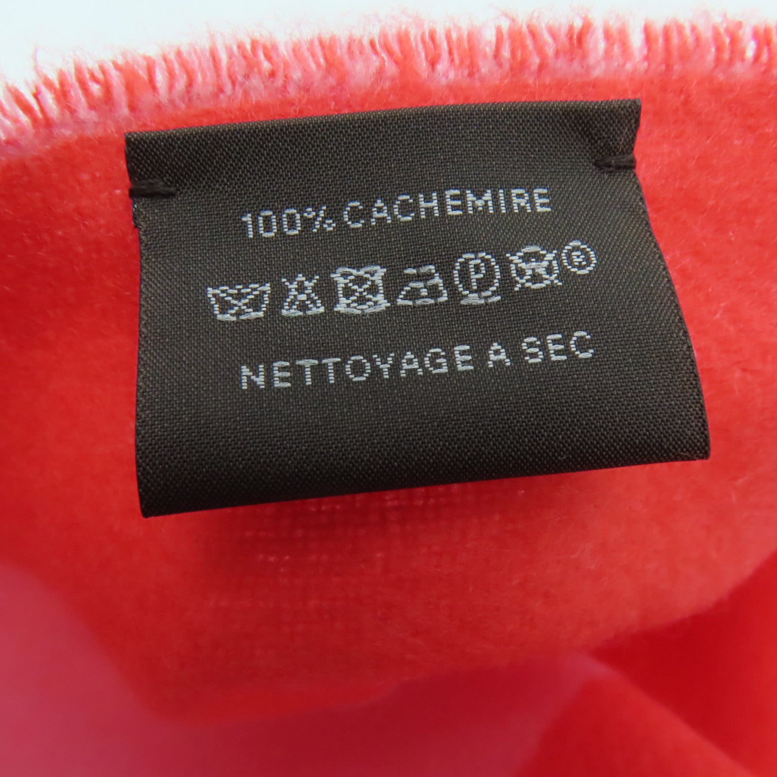 HERMES Cashmere Scarf颈巾粉红色