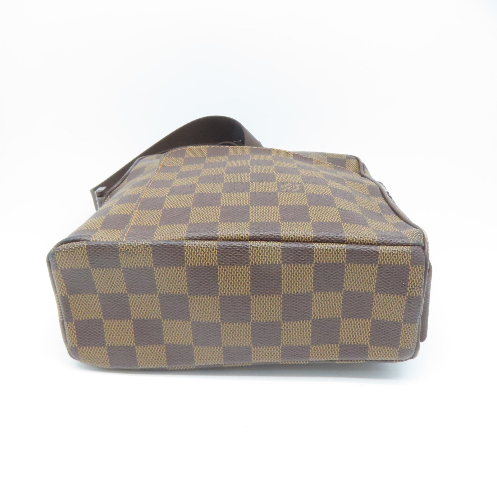 LOUIS VUITTON Damier Olav PM金扣肩背袋啡色