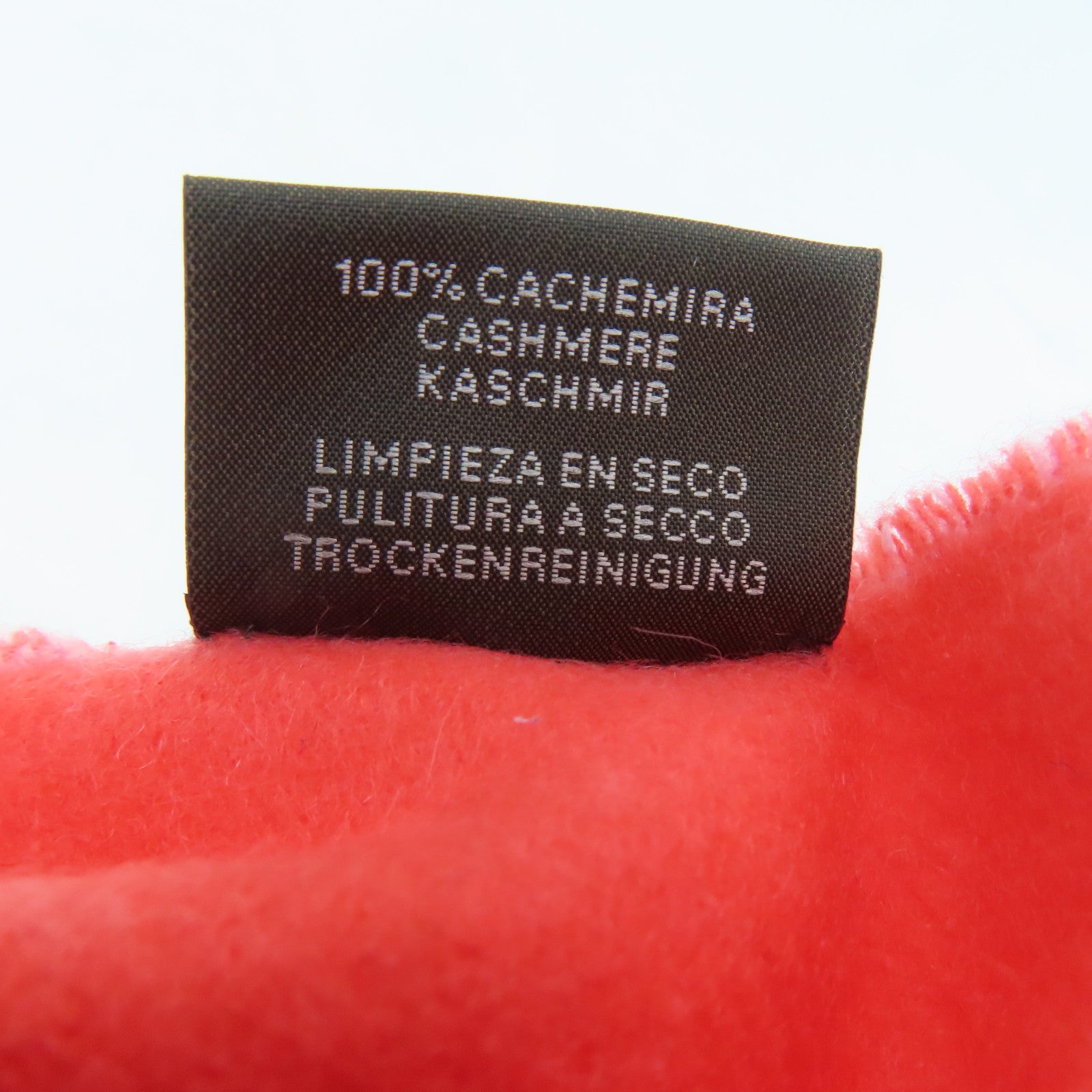 HERMES Cashmere Scarf颈巾粉红色