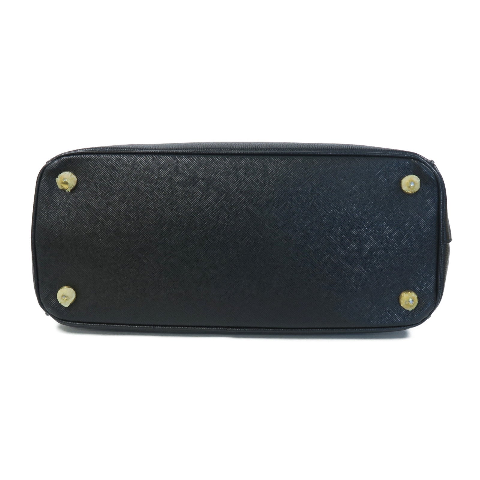 PRADA 牛皮皮革Galleria 2 Way Shoulder金扣手挽肩背兩用袋黑色
