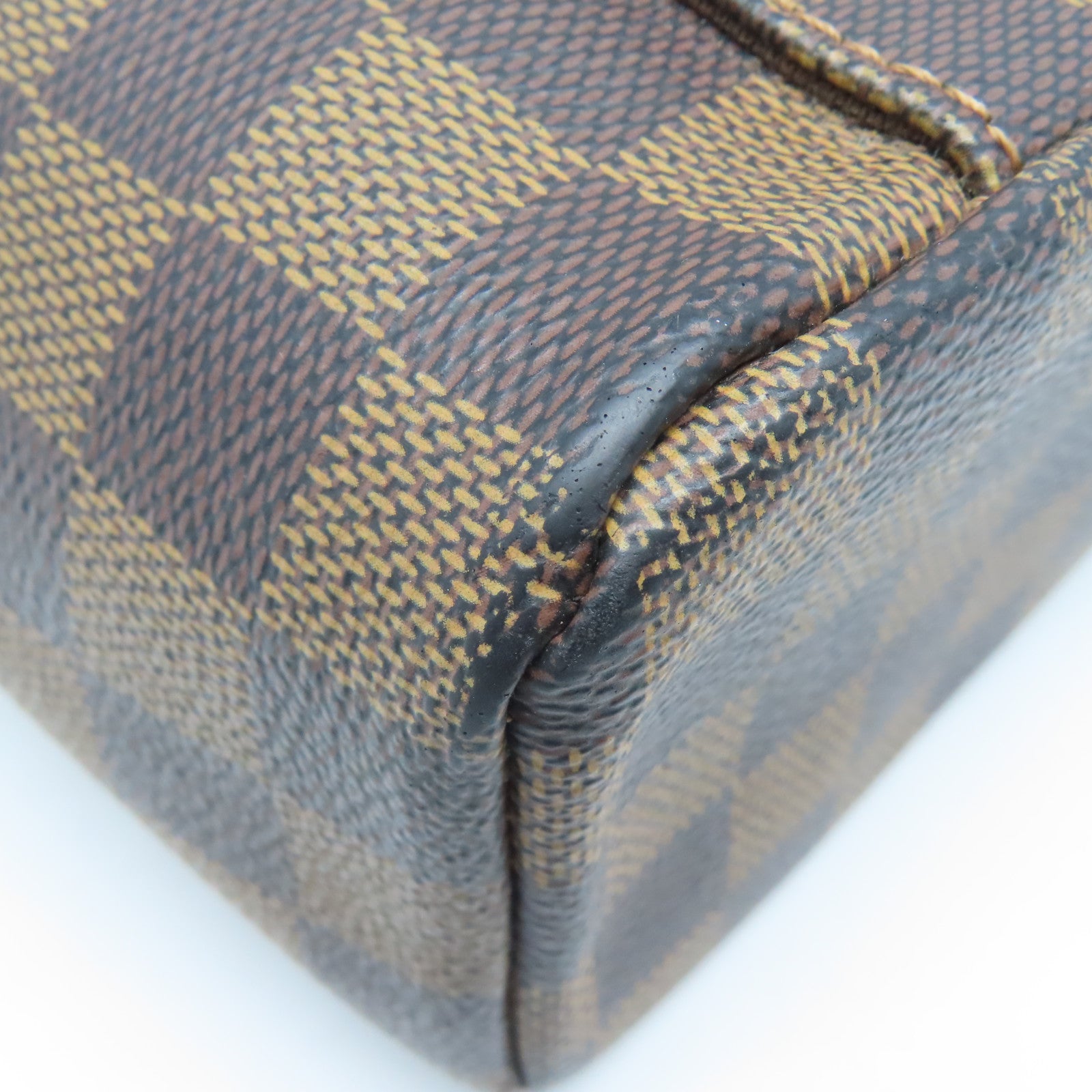 LOUIS VUITTON Damier Olav PM金扣肩背袋啡色