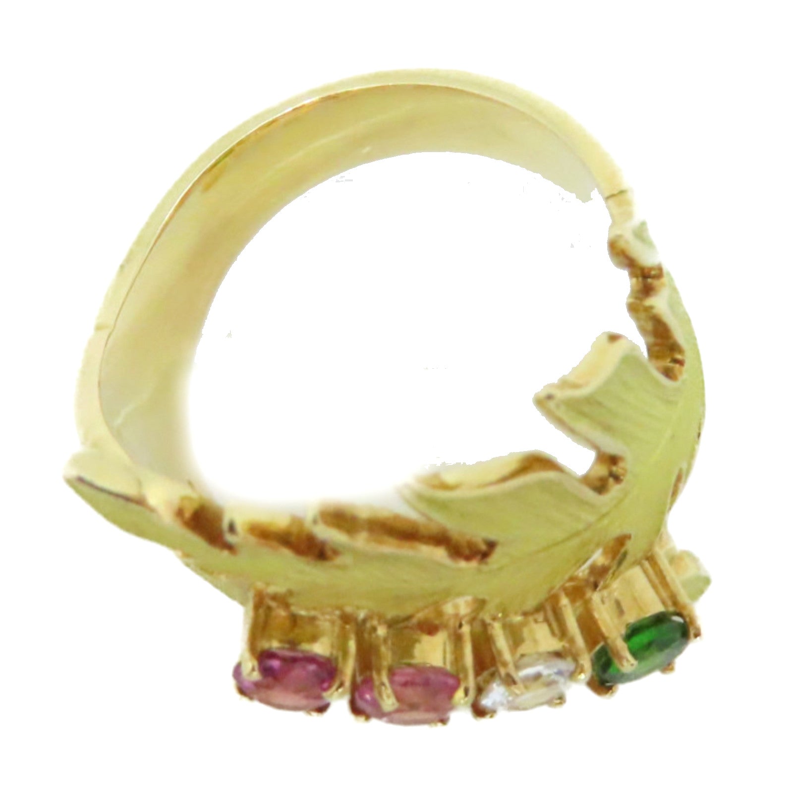 JEWELRY 【激減優惠】18K黃金Multi Stone Ring戒指US#7.25
