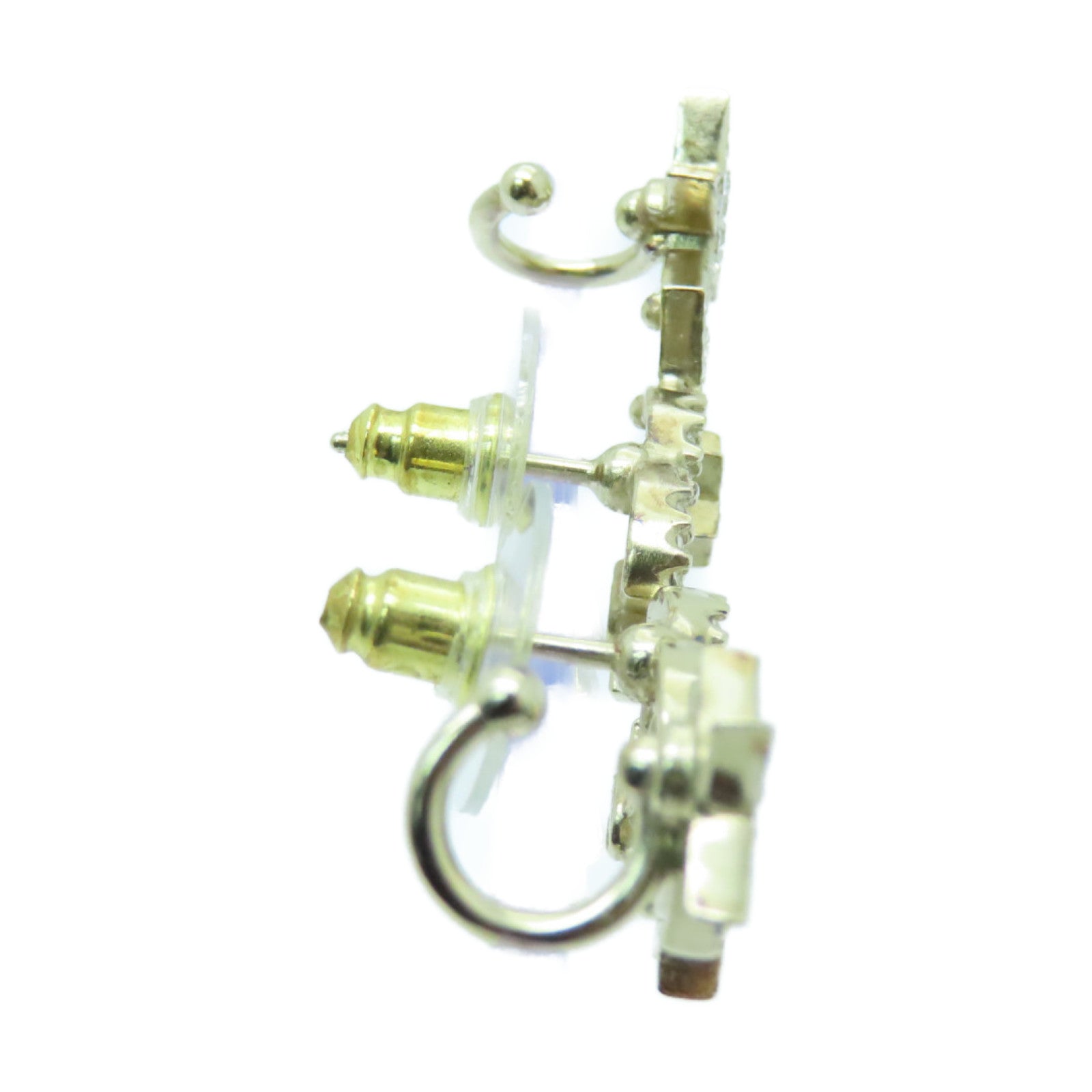 CHANEL 金屬Earrings耳環金色