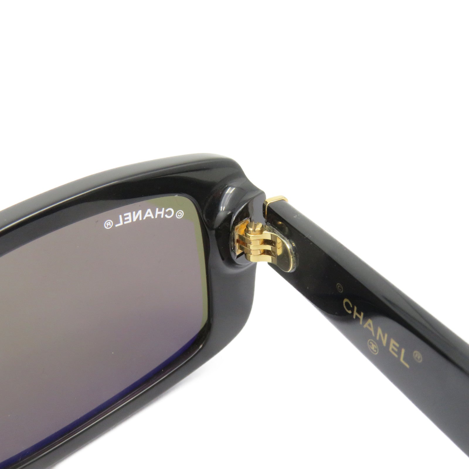 CHANEL PVC Sunglasses太陽眼鏡黑色