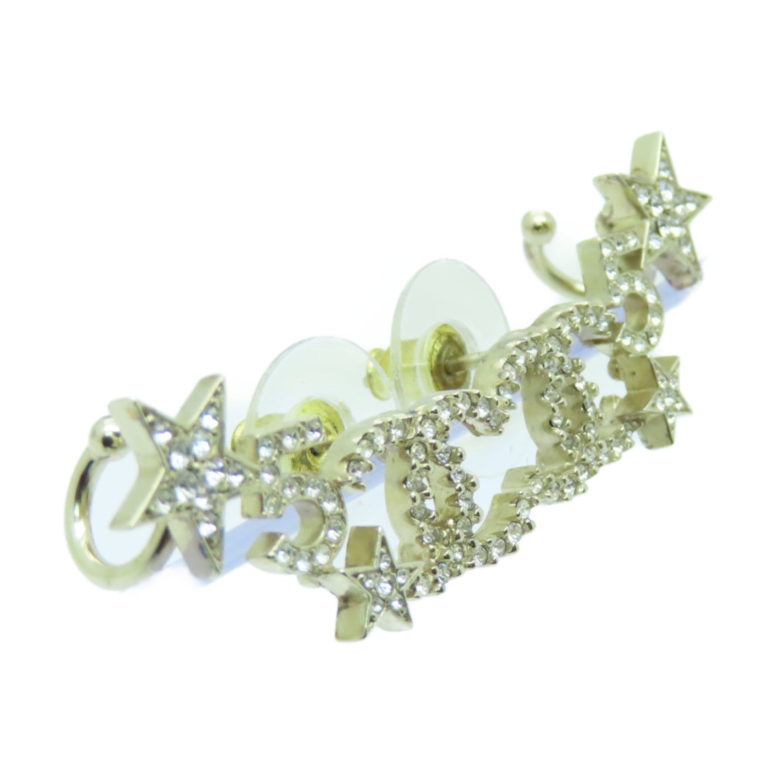 CHANEL 金屬Earrings耳環金色
