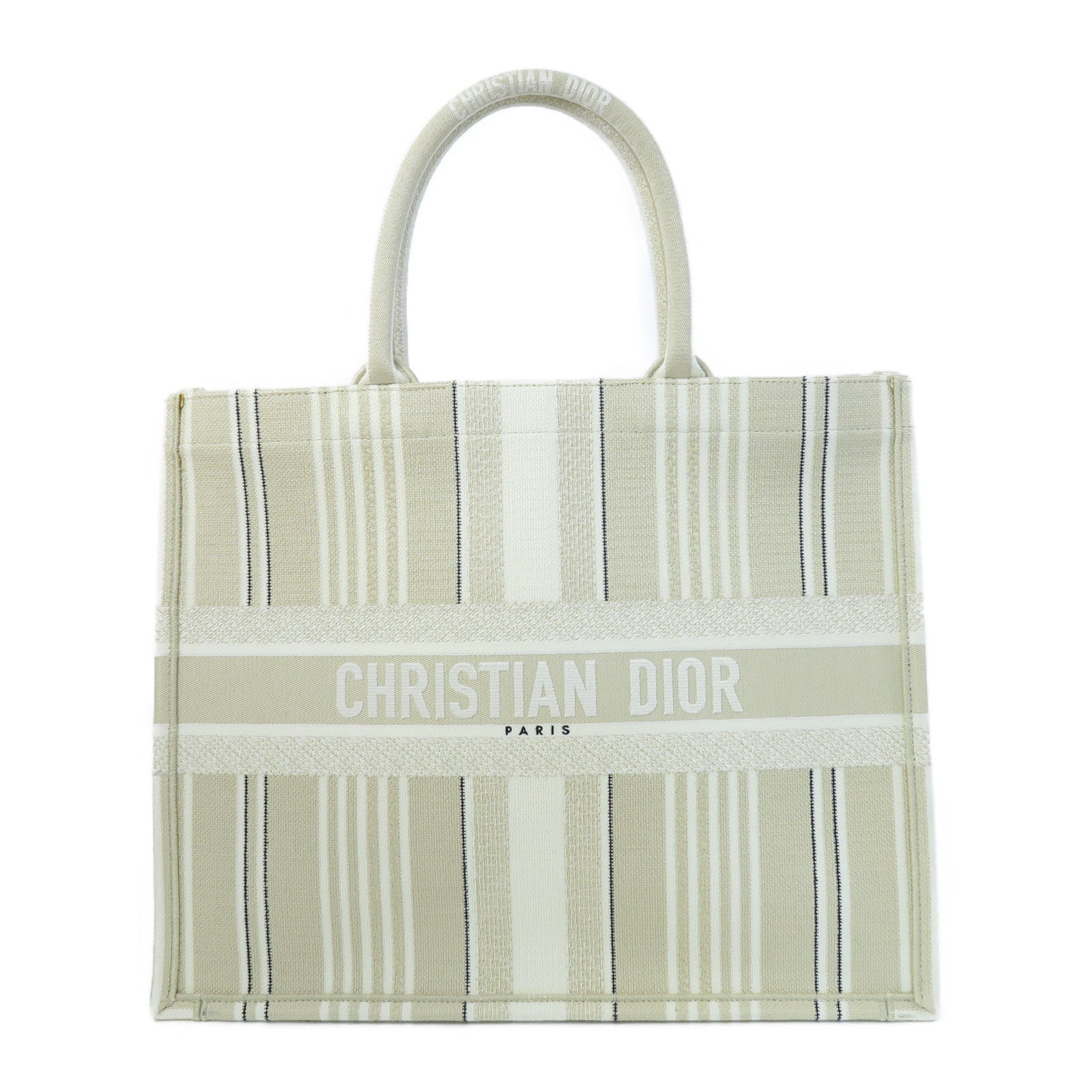 Dior 帆布Book Tote Bag手挽袋白色