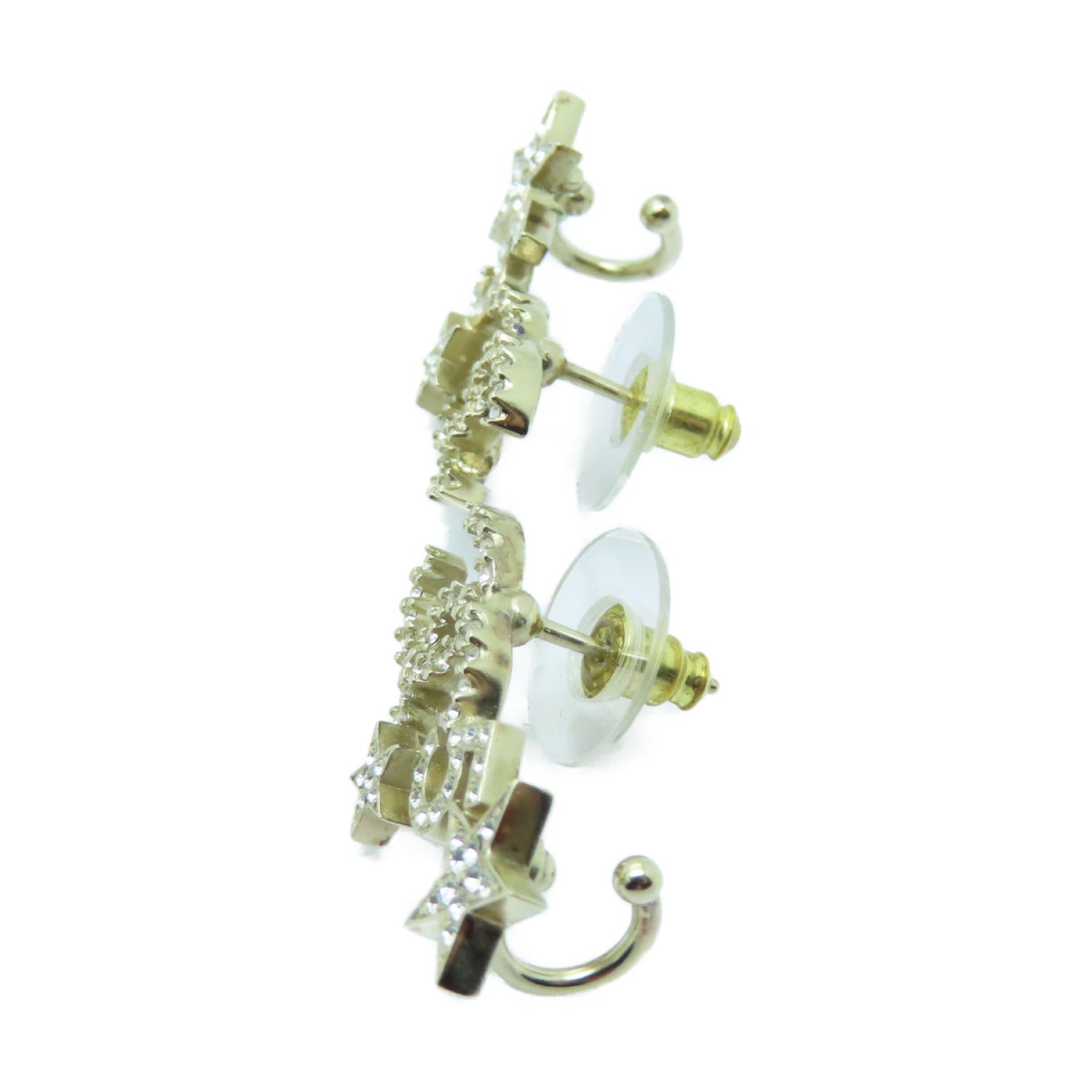 CHANEL 金屬Earrings耳環金色