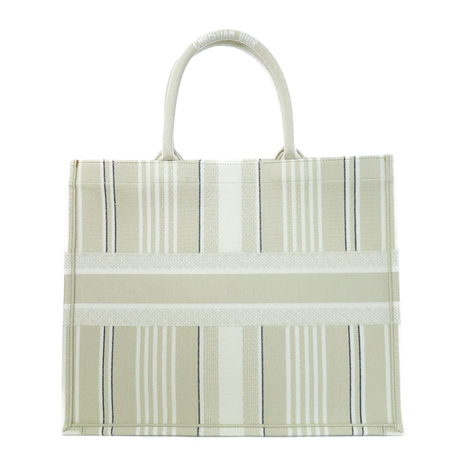 Dior 帆布Book Tote Bag手挽袋白色