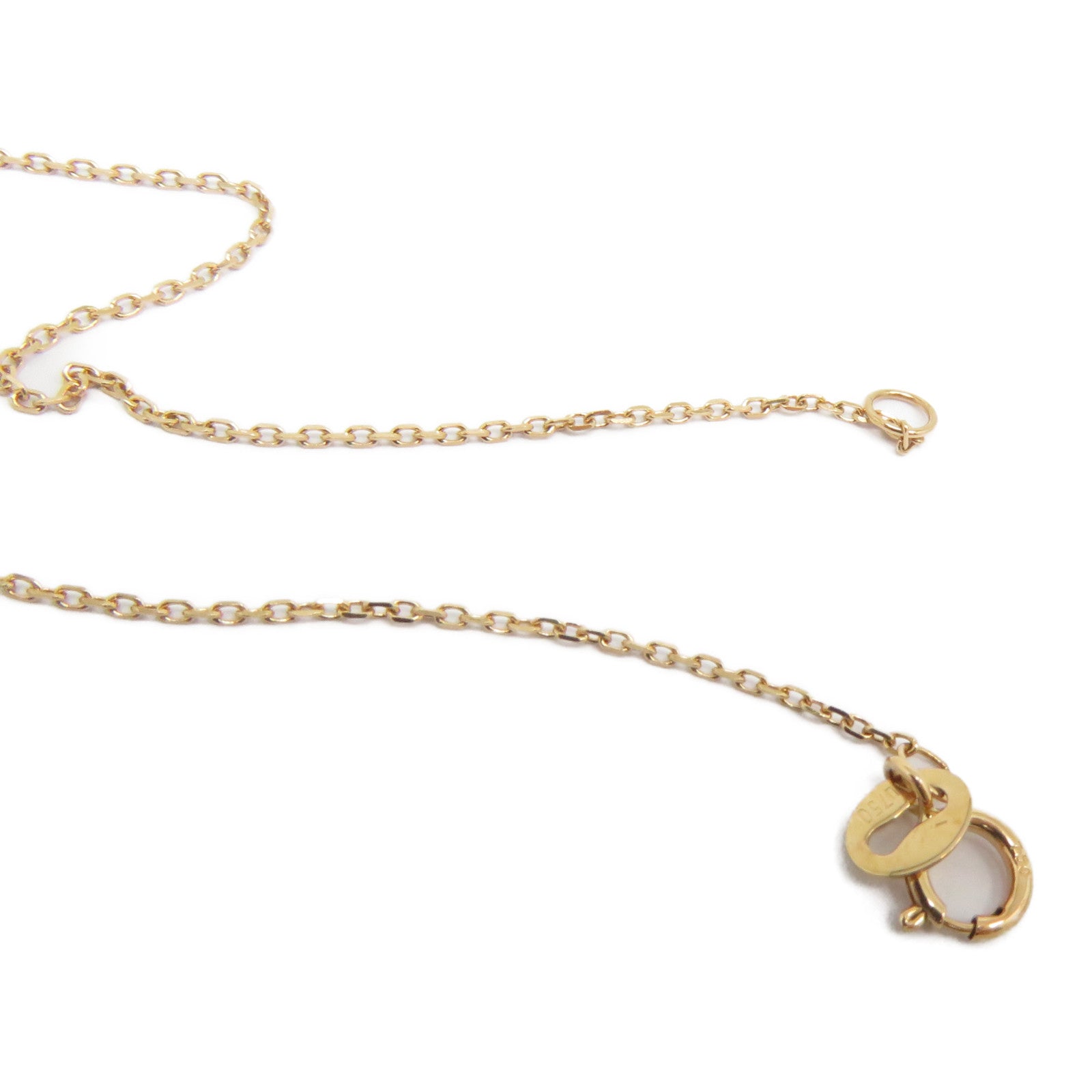 JEWELRY 【激減優惠】18K玫瑰金Diamond Necklace 0.147ct/0.076ct鑽石項鍊