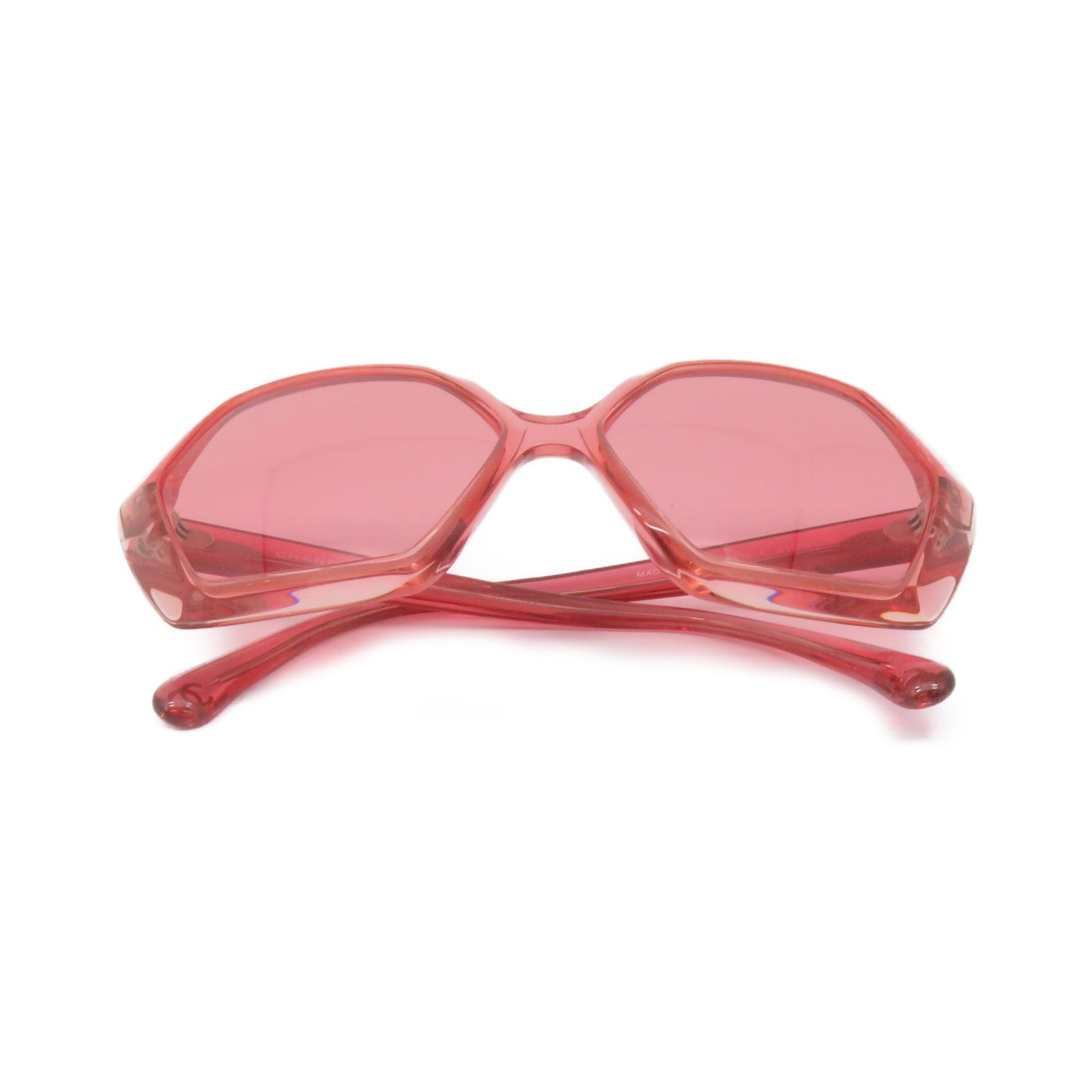 CHANEL PVC Sunglasses太陽眼鏡紅色