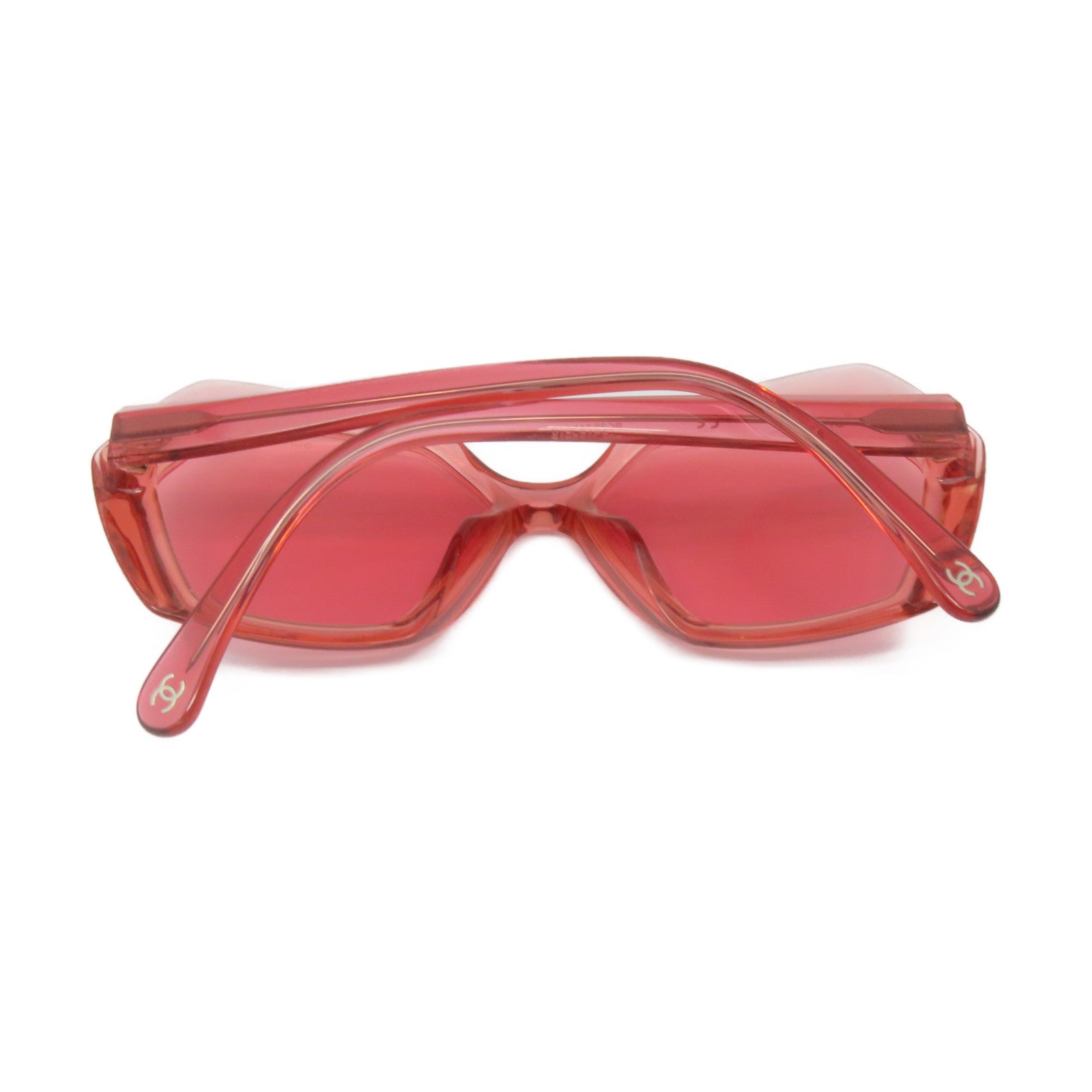 CHANEL PVC Sunglasses太陽眼鏡紅色