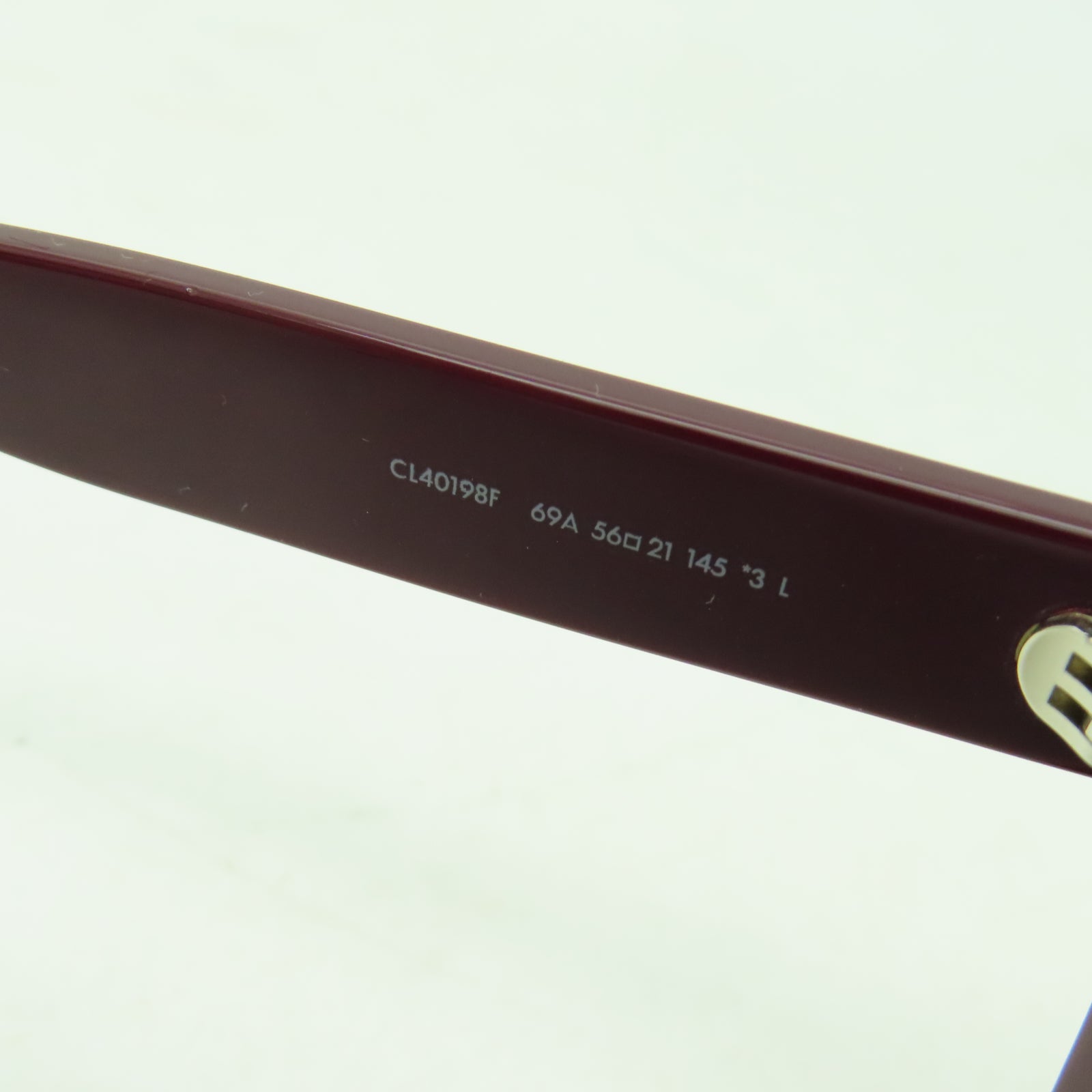 CELINE PVC Sunglasses太陽眼鏡深紅色