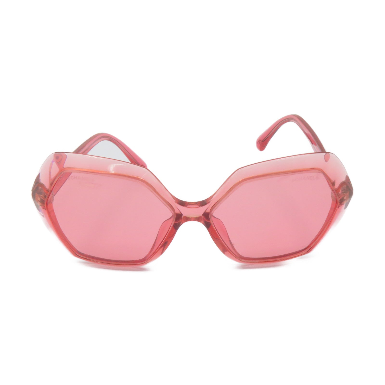 CHANEL PVC Sunglasses太陽眼鏡紅色