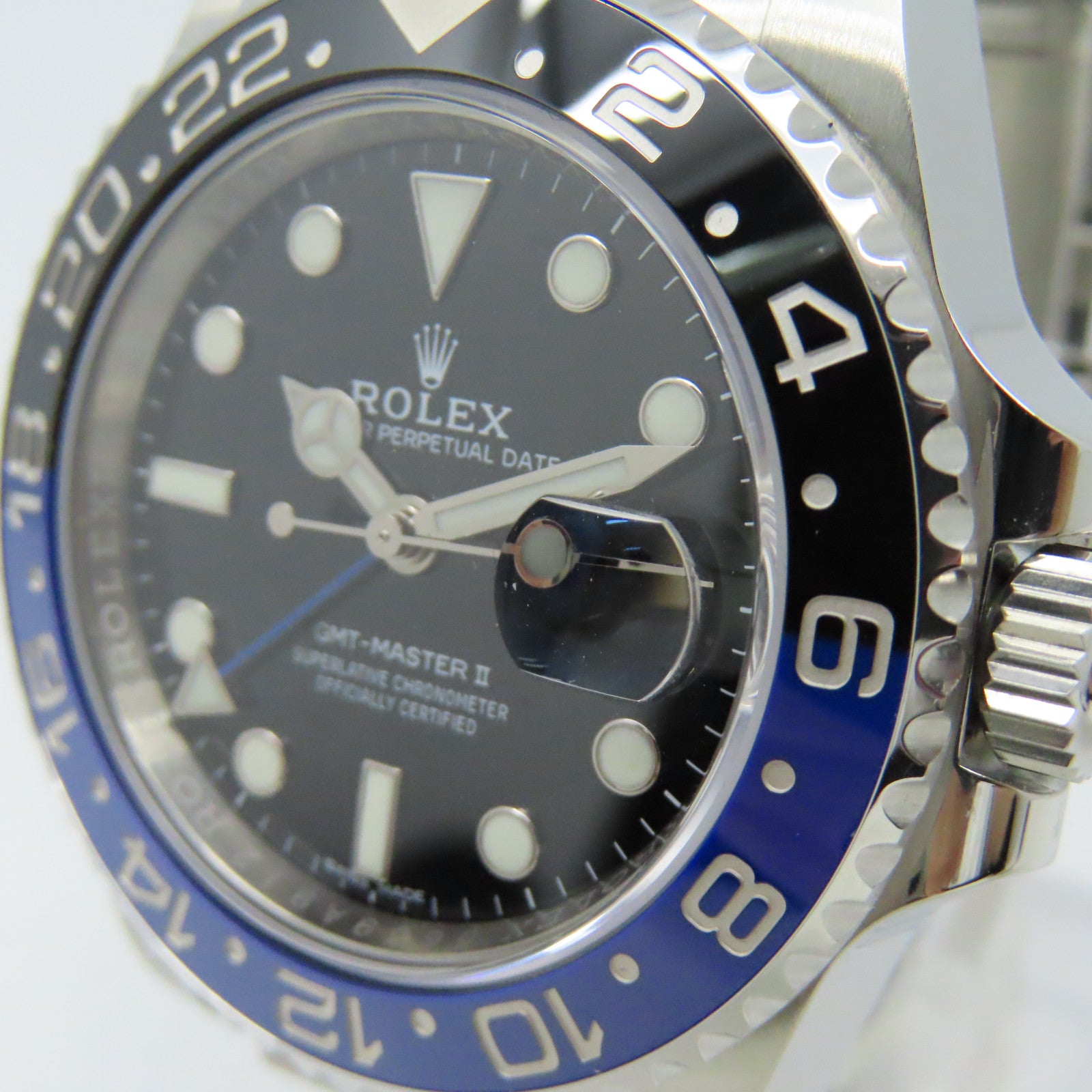 ROLEX 【激減優惠】GMT Master II Watch不鏽鋼自動機芯手錶黑色