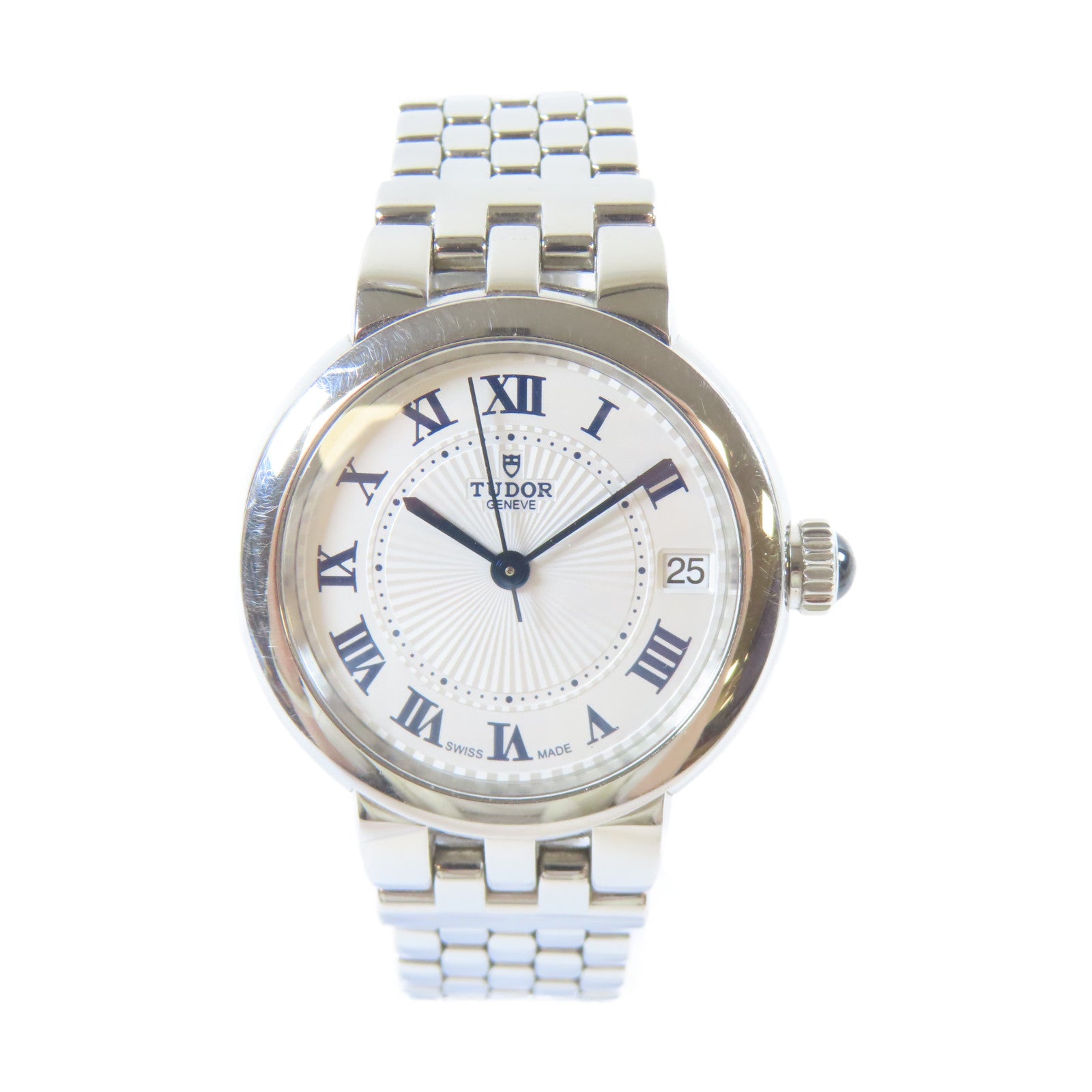 TUDOR Clair de Rose 32MM不鏽鋼手錶自動機芯白色#16.5cm
