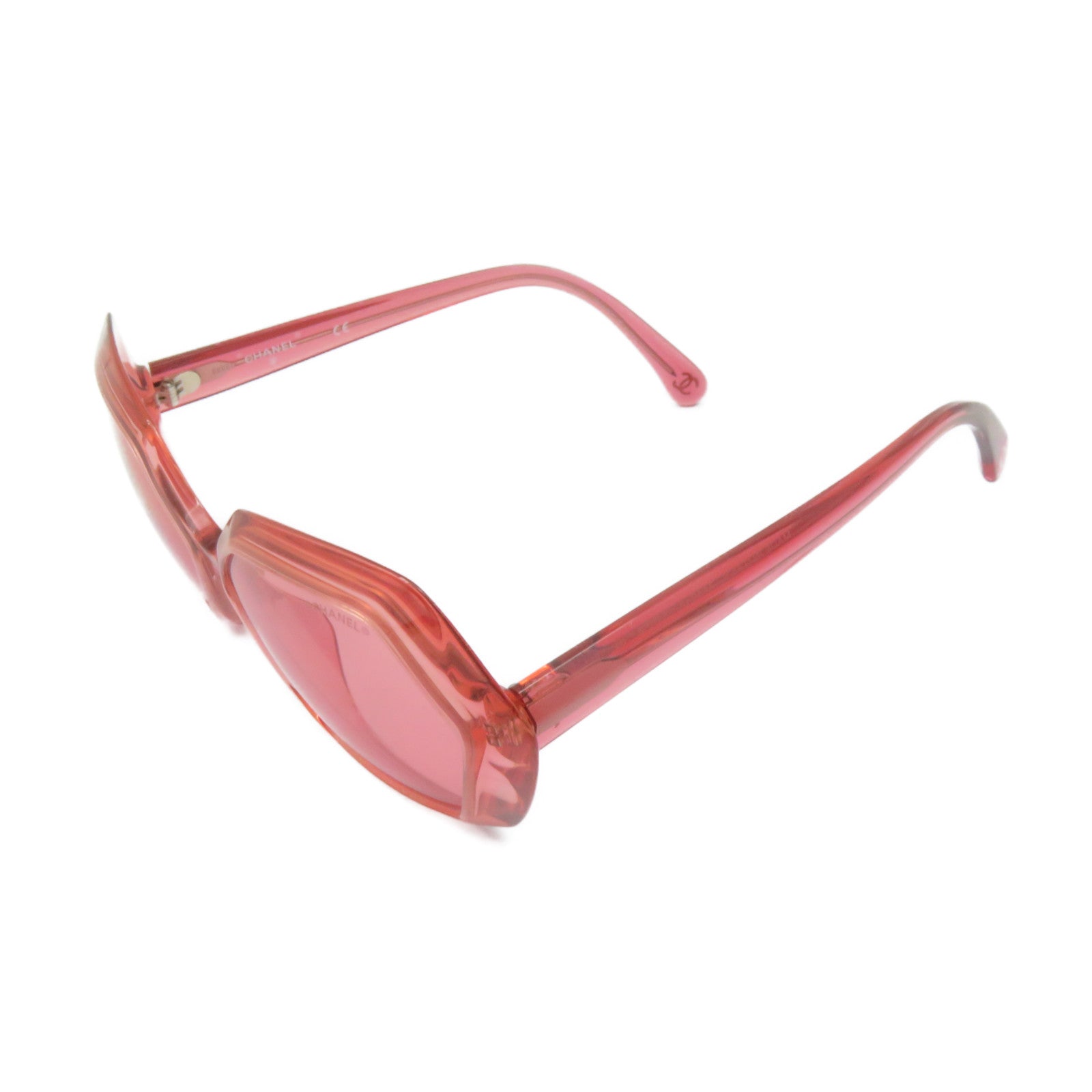 CHANEL PVC Sunglasses太陽眼鏡紅色