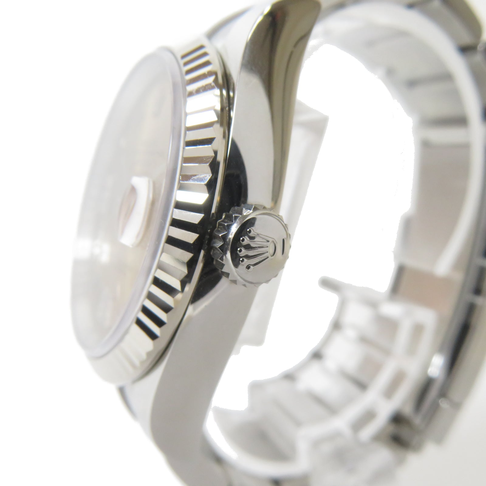 ROLEX Datejust 36不鏽鋼自動機芯手錶粉紅色
