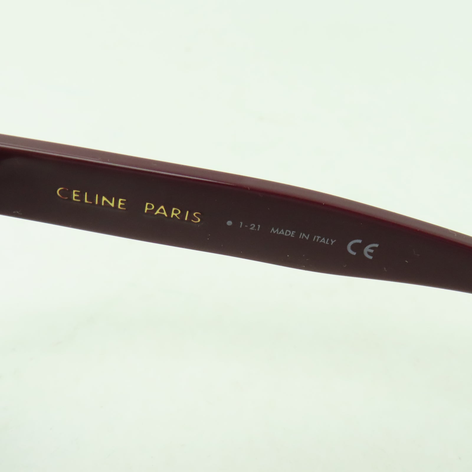 CELINE PVC Sunglasses太陽眼鏡深紅色