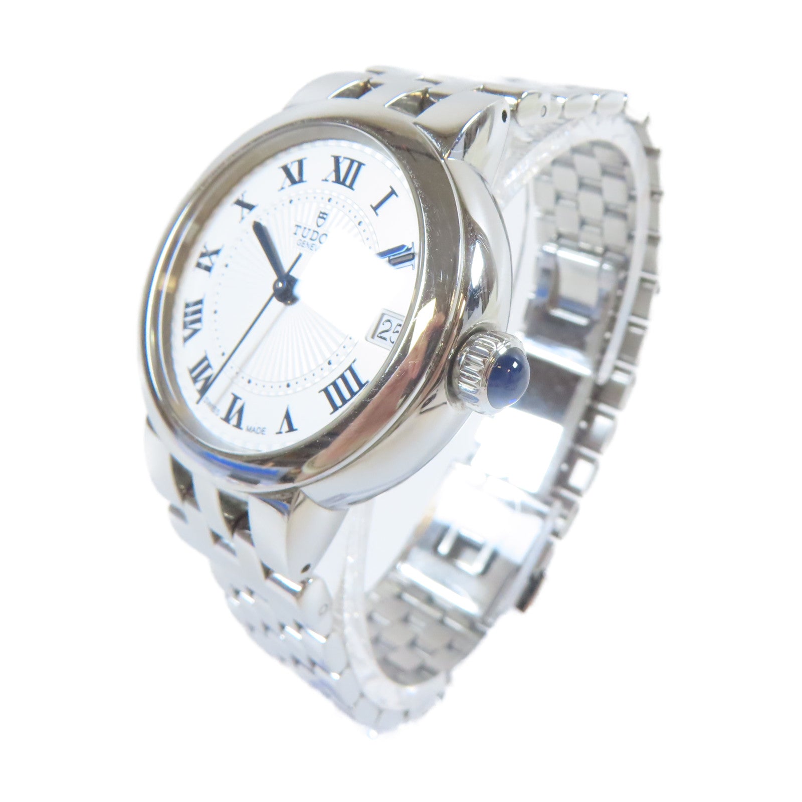 TUDOR Clair de Rose 32MM不鏽鋼手錶自動機芯白色#16.5cm