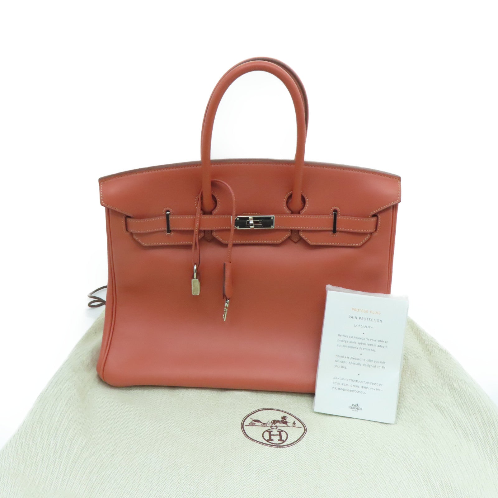 Hermès Birkin 35 Leather Handbag