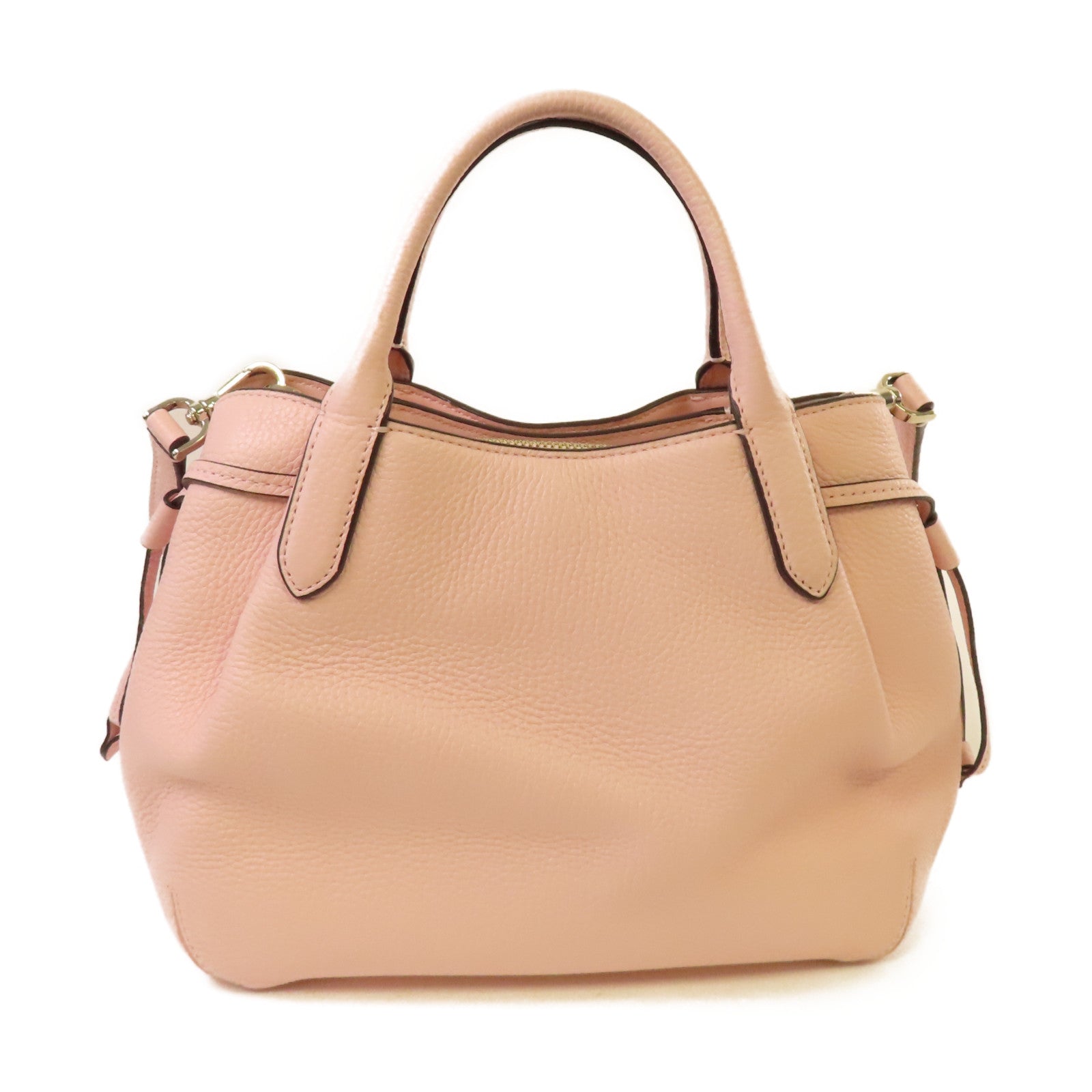 Kate Spade 牛皮皮革2Way Shoulder Bag金扣手挽肩背兩用袋粉紅色