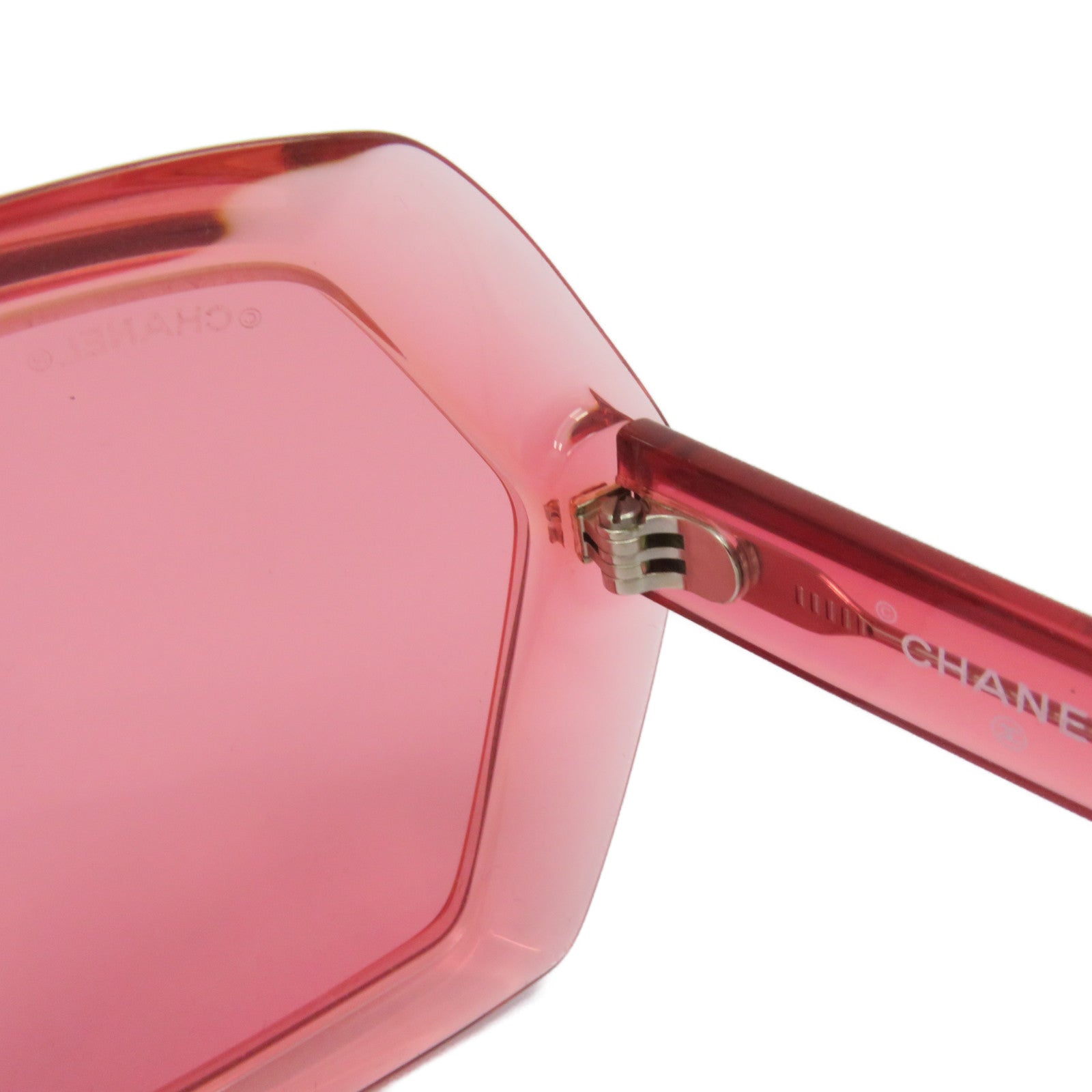 CHANEL PVC Sunglasses太陽眼鏡紅色