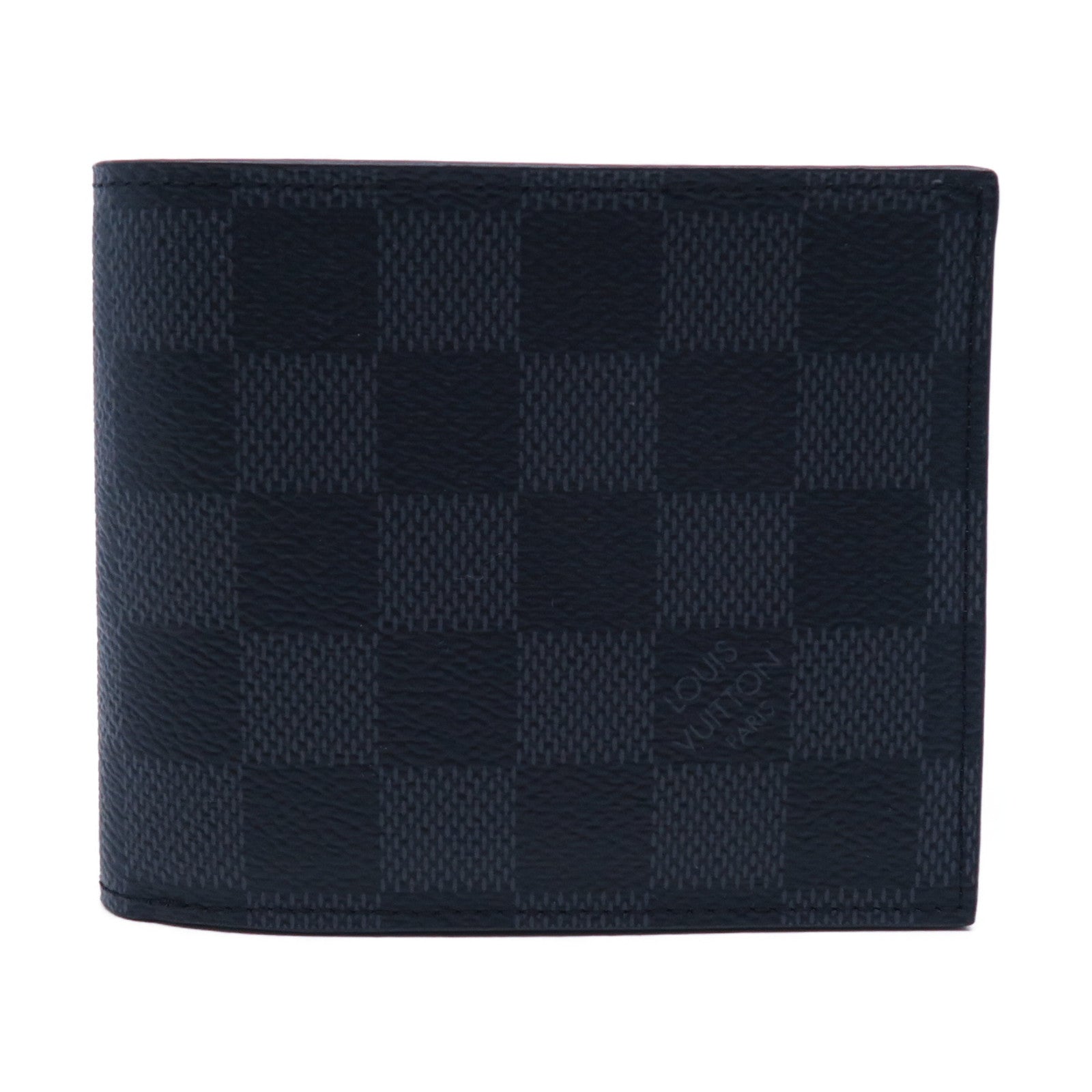 LOUIS VUITTON PVC Amerigo銀扣錢包灰色