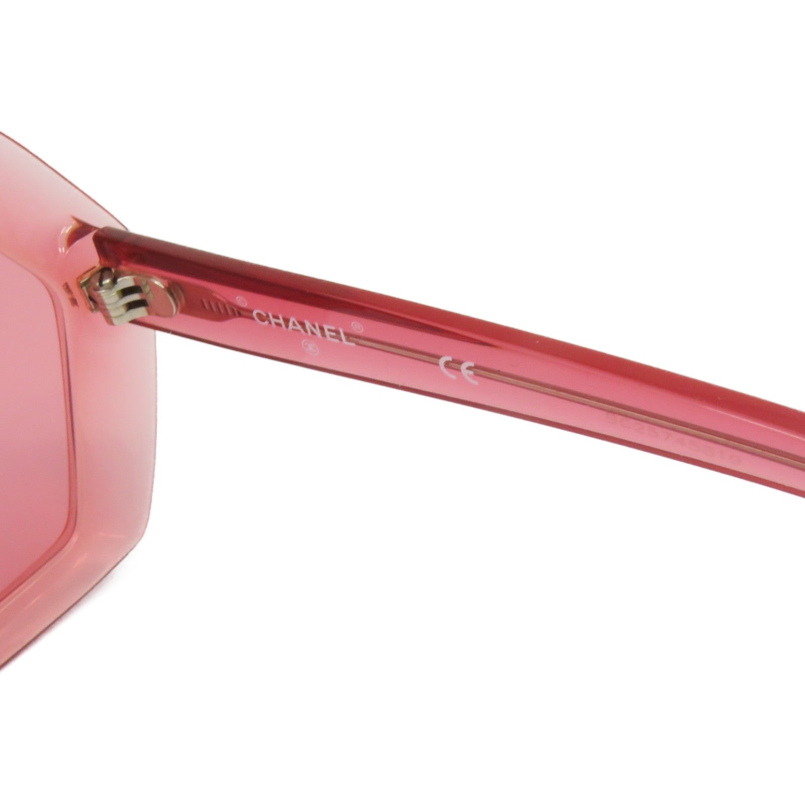 CHANEL PVC Sunglasses太陽眼鏡紅色