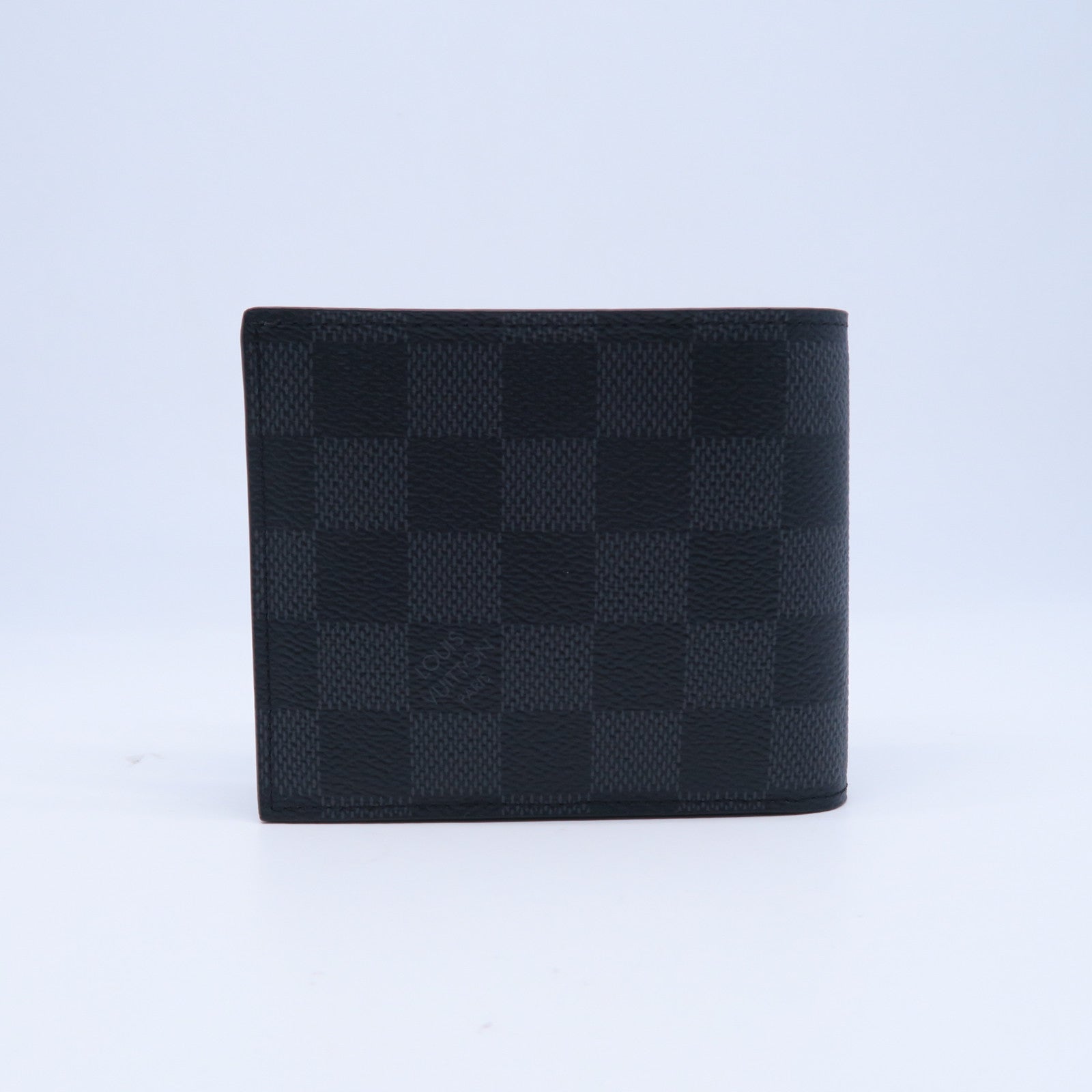 LOUIS VUITTON PVC Amerigo銀扣錢包灰色