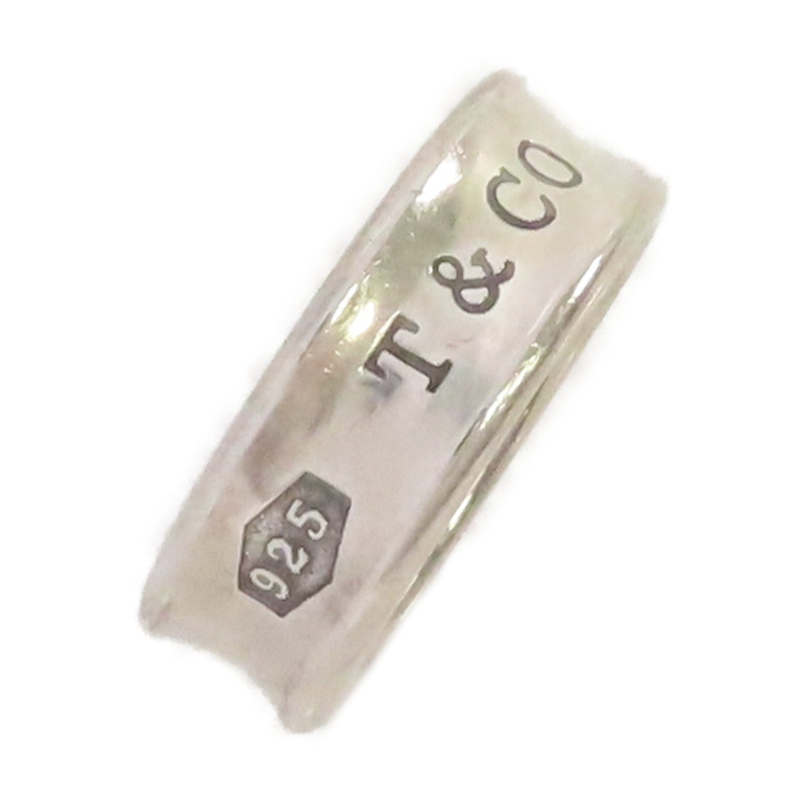 TIFFANY＆CO 925純銀1837 Narrow Ring戒指US#6.25