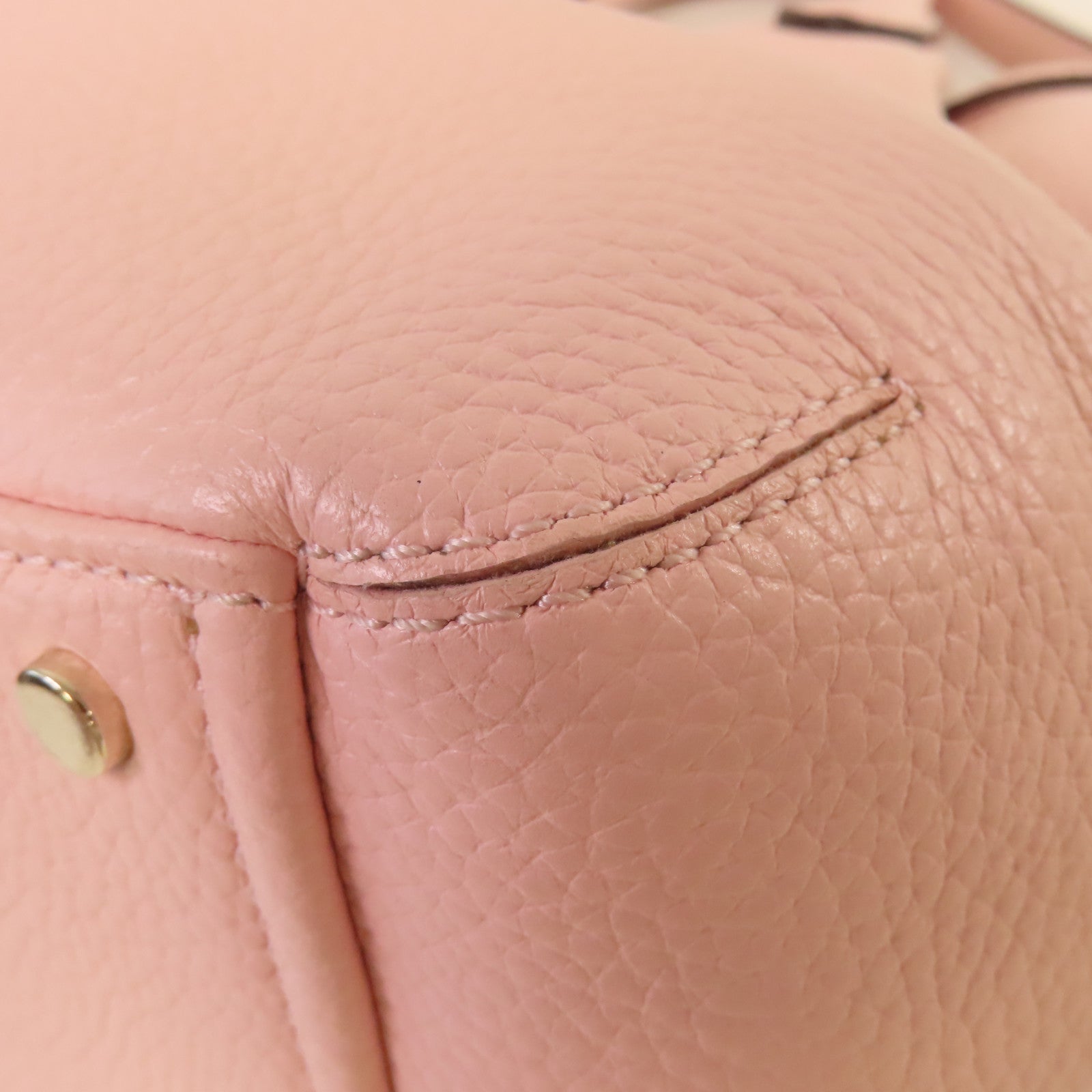 Kate Spade 牛皮皮革2Way Shoulder Bag金扣手挽肩背兩用袋粉紅色