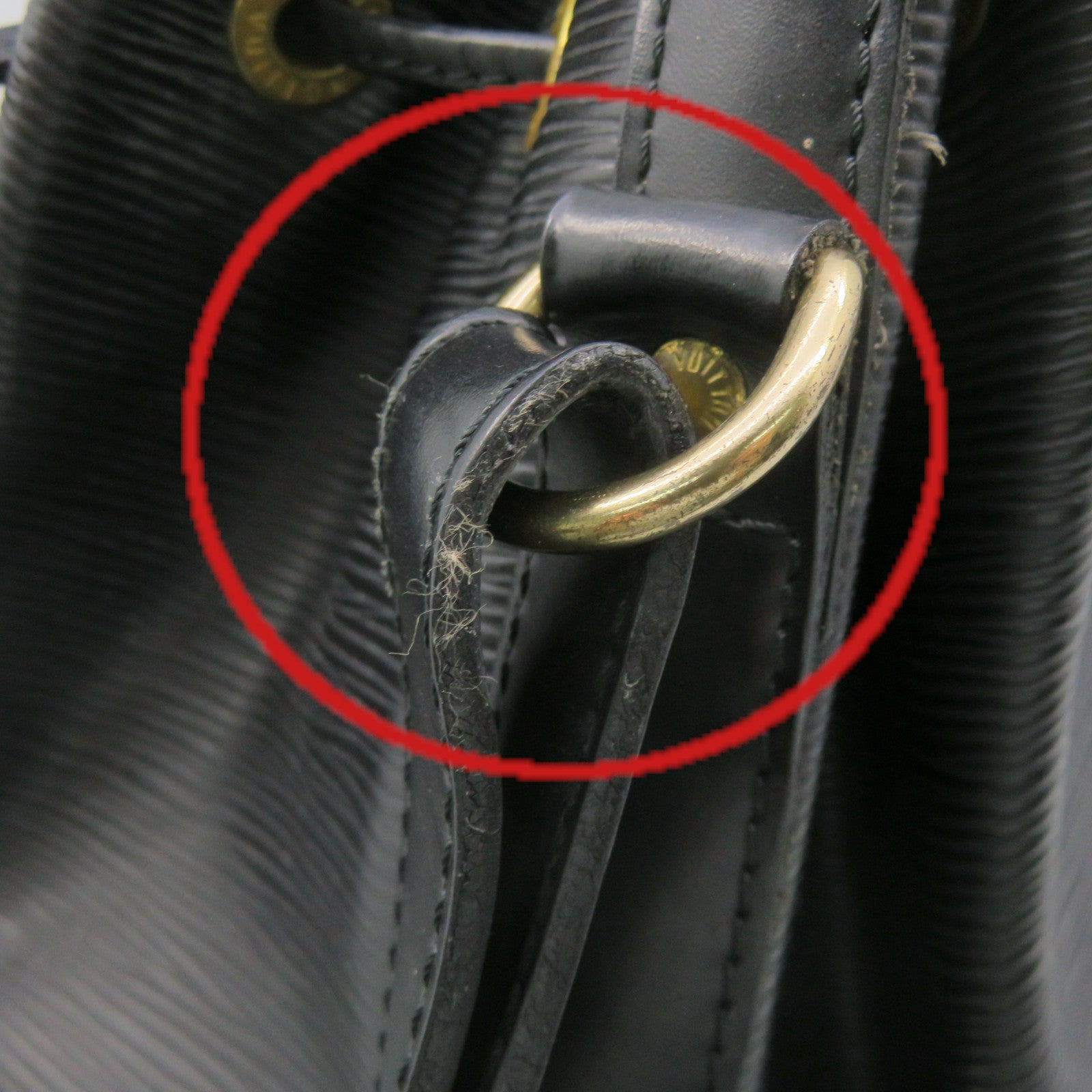 LOUIS VUITTON Epi Noe Shoulder Bag肩背袋黑色
