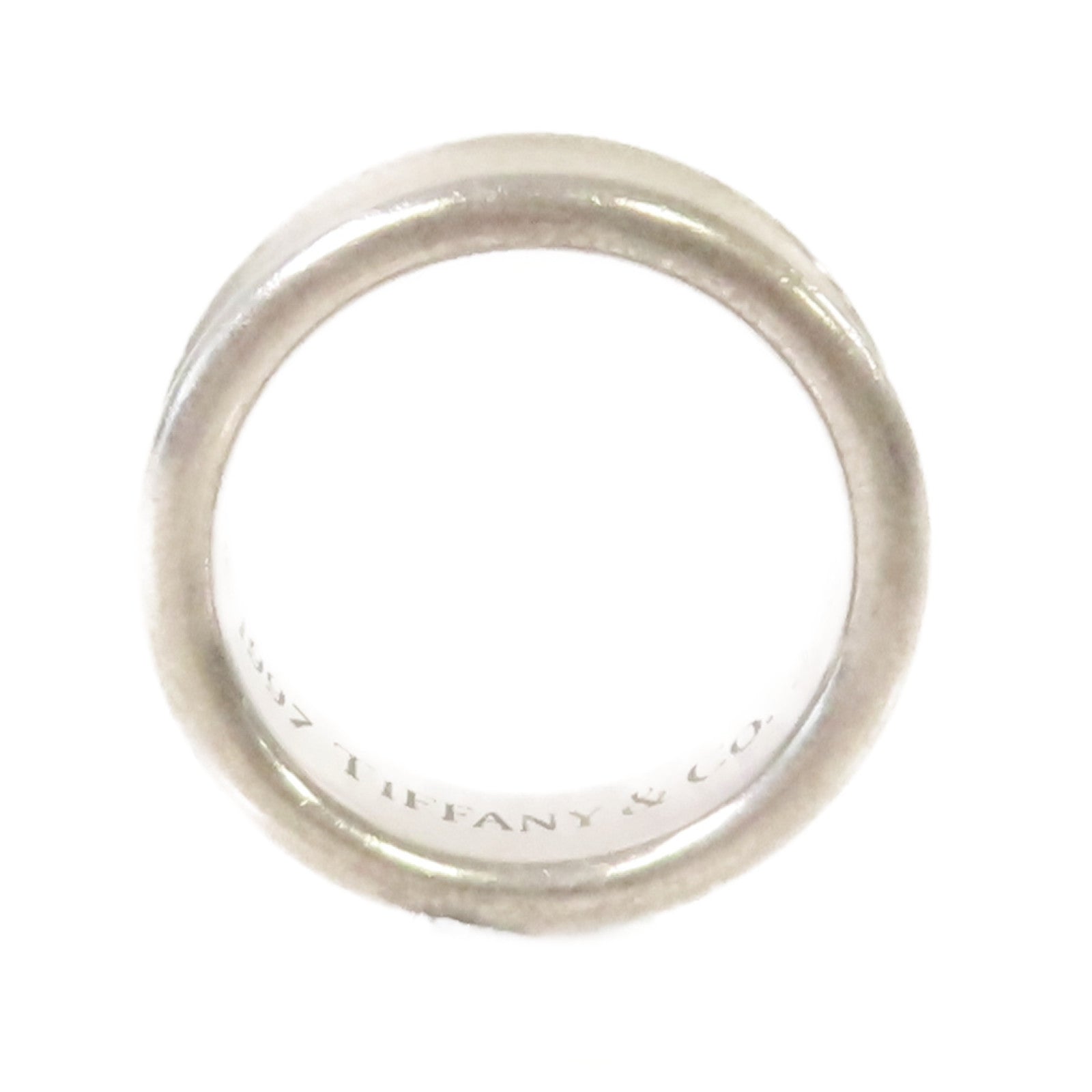 TIFFANY＆CO 925純銀1837 Narrow Ring戒指US#6.25