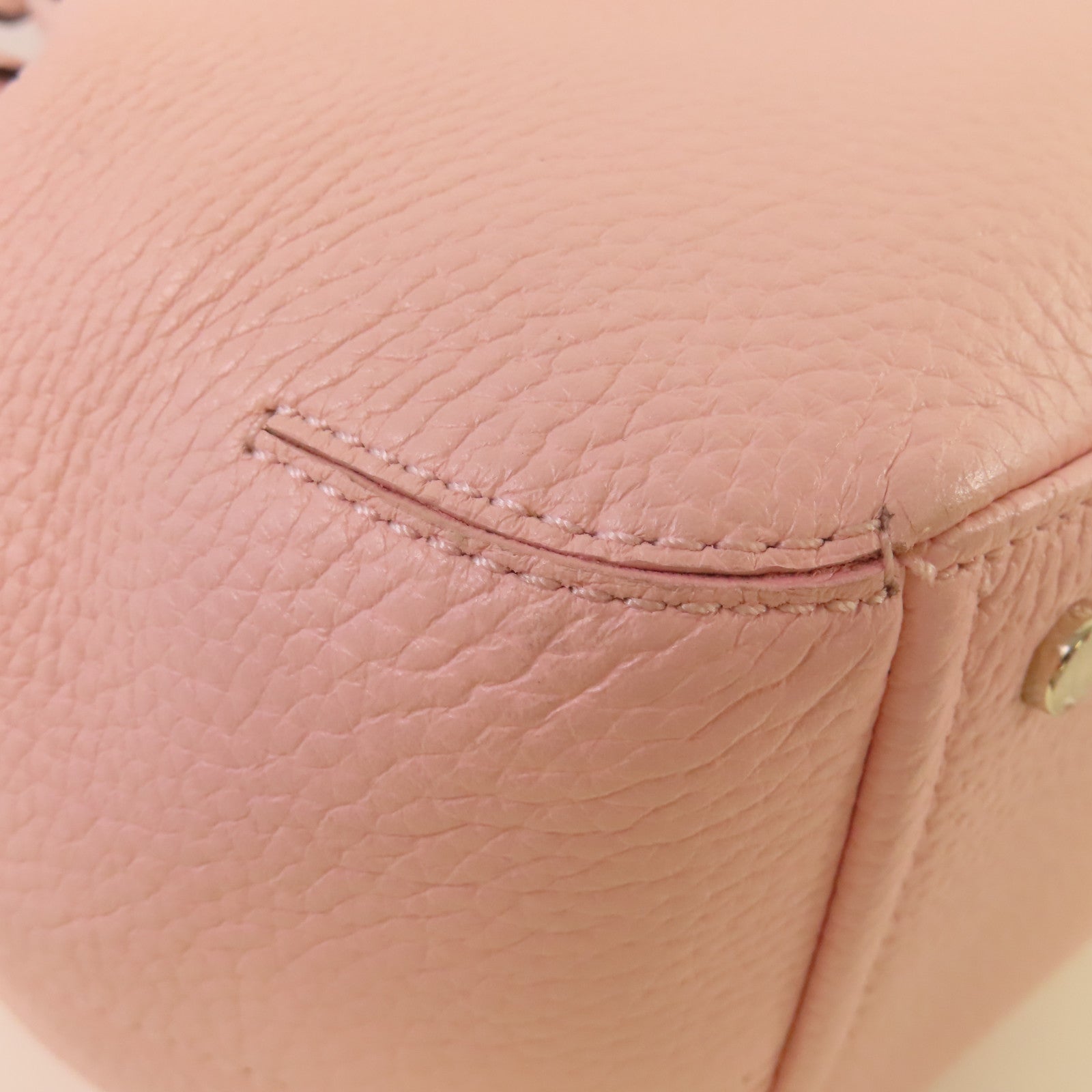 Kate Spade 牛皮皮革2Way Shoulder Bag金扣手挽肩背兩用袋粉紅色