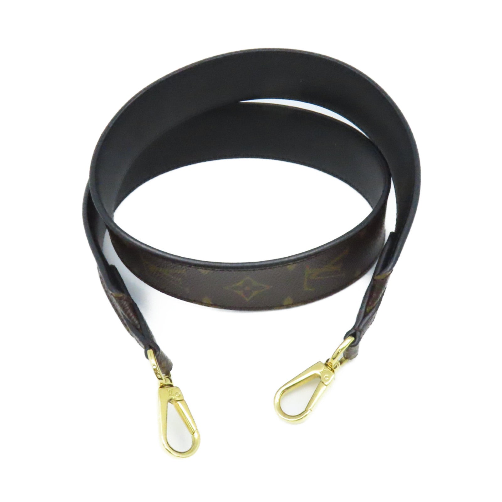 LOUIS VUITTON Monogram Shoulder Strap肩背帶啡色