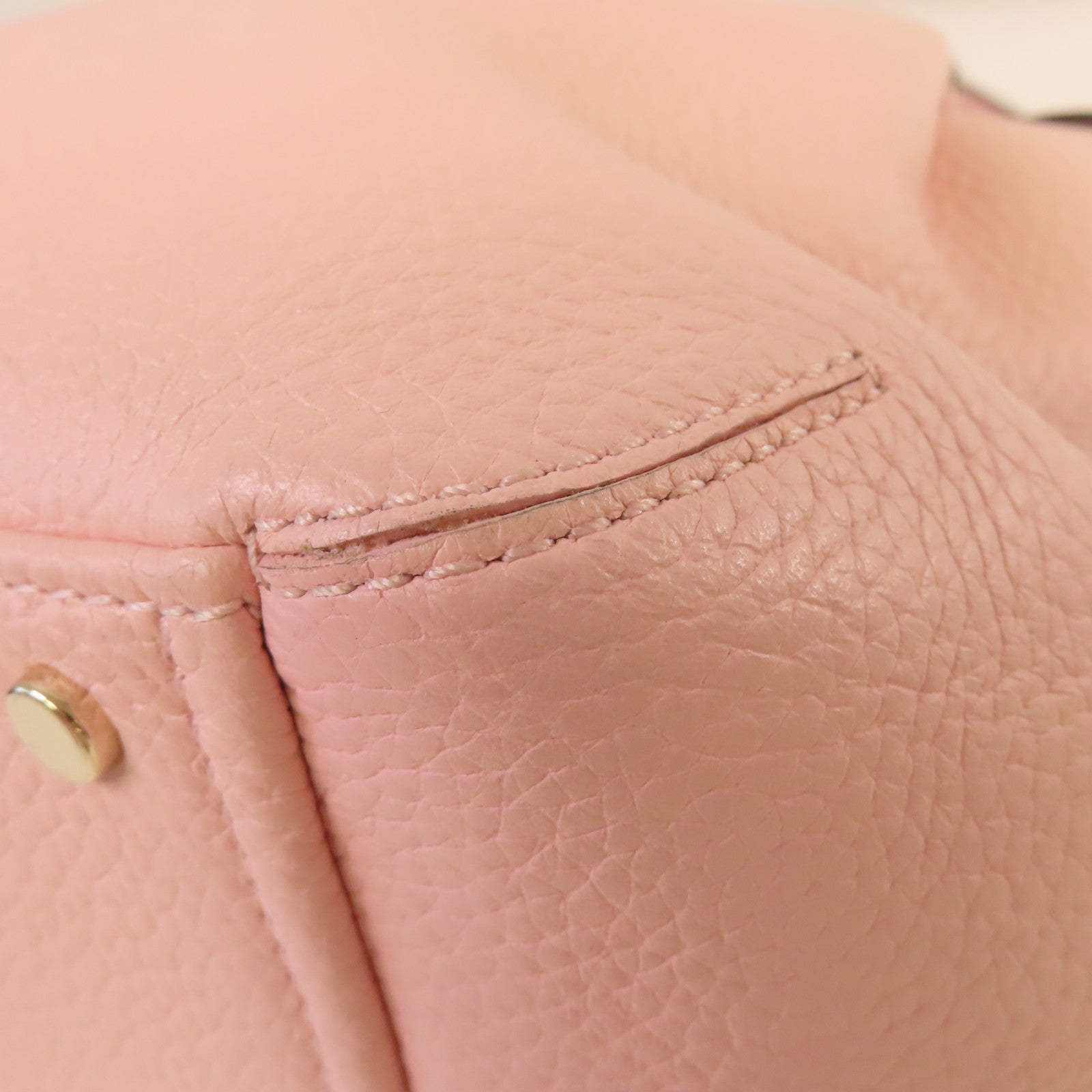 Kate Spade 牛皮皮革2Way Shoulder Bag金扣手挽肩背兩用袋粉紅色