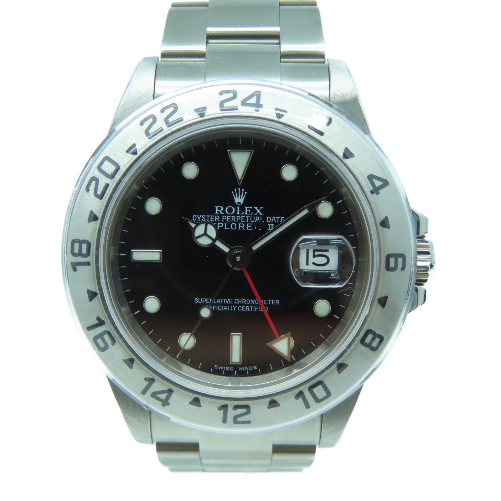 ROLEX ExplorerⅡ40mm不鏽鋼手錶自動機芯黑色