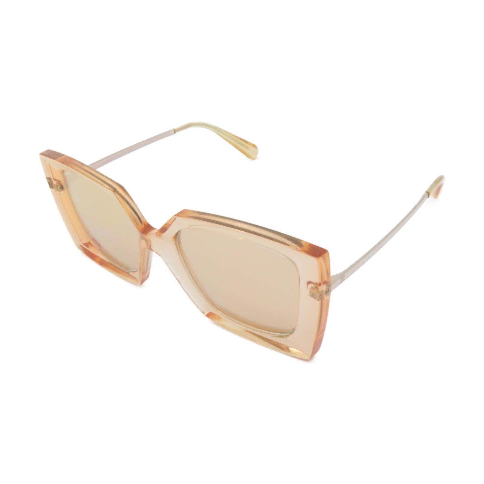 CHANEL PVC Sunglasses太陽眼鏡金色/粉紅色