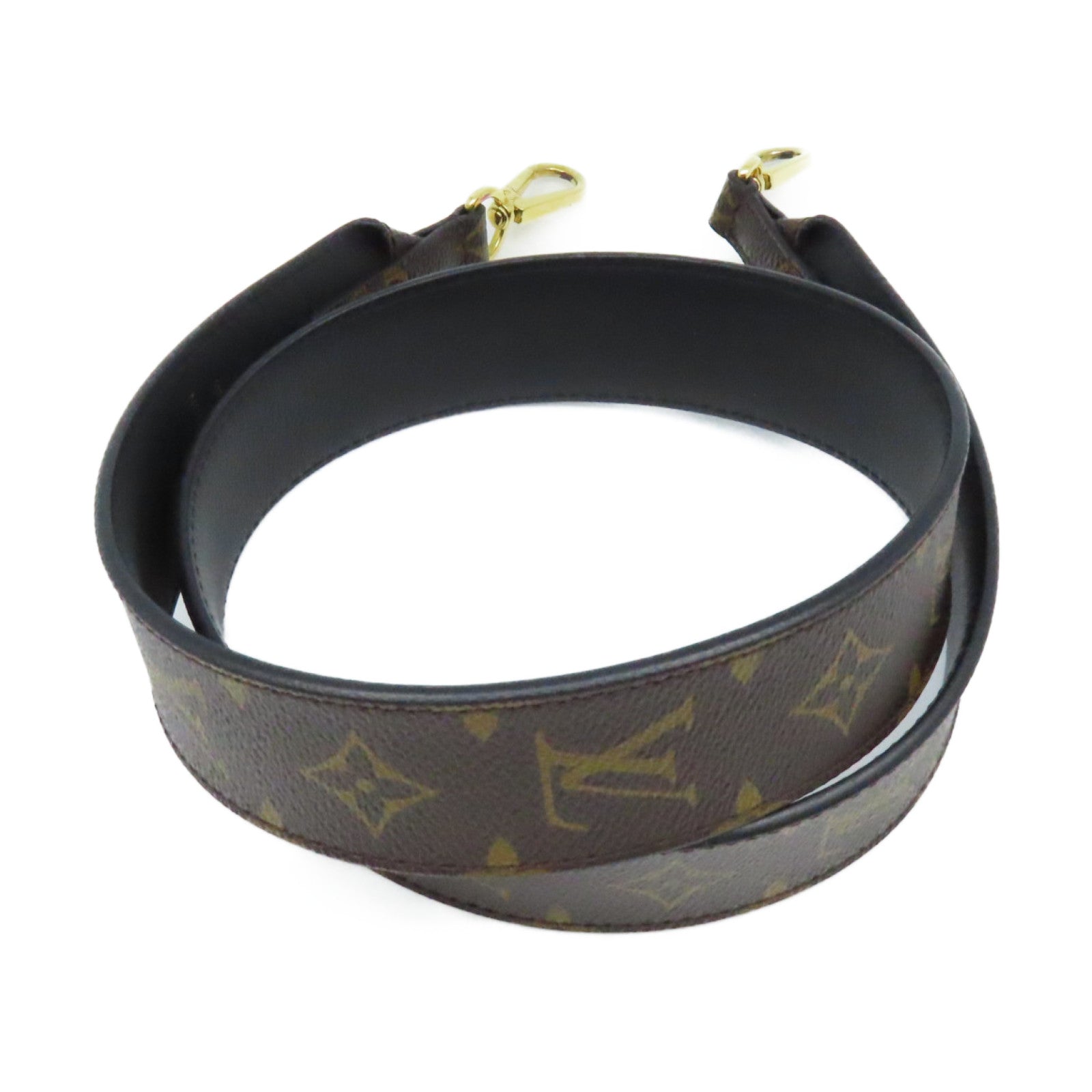 LOUIS VUITTON Monogram Shoulder Strap肩背帶啡色