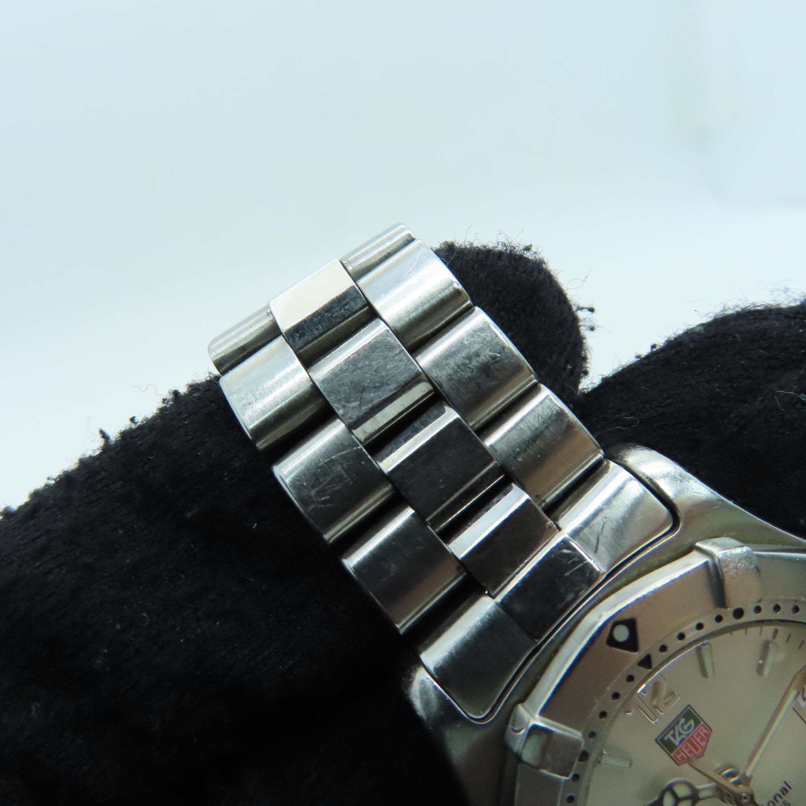 TAG HEUER Professional 28mm不鏽鋼手錶石英機芯銀色