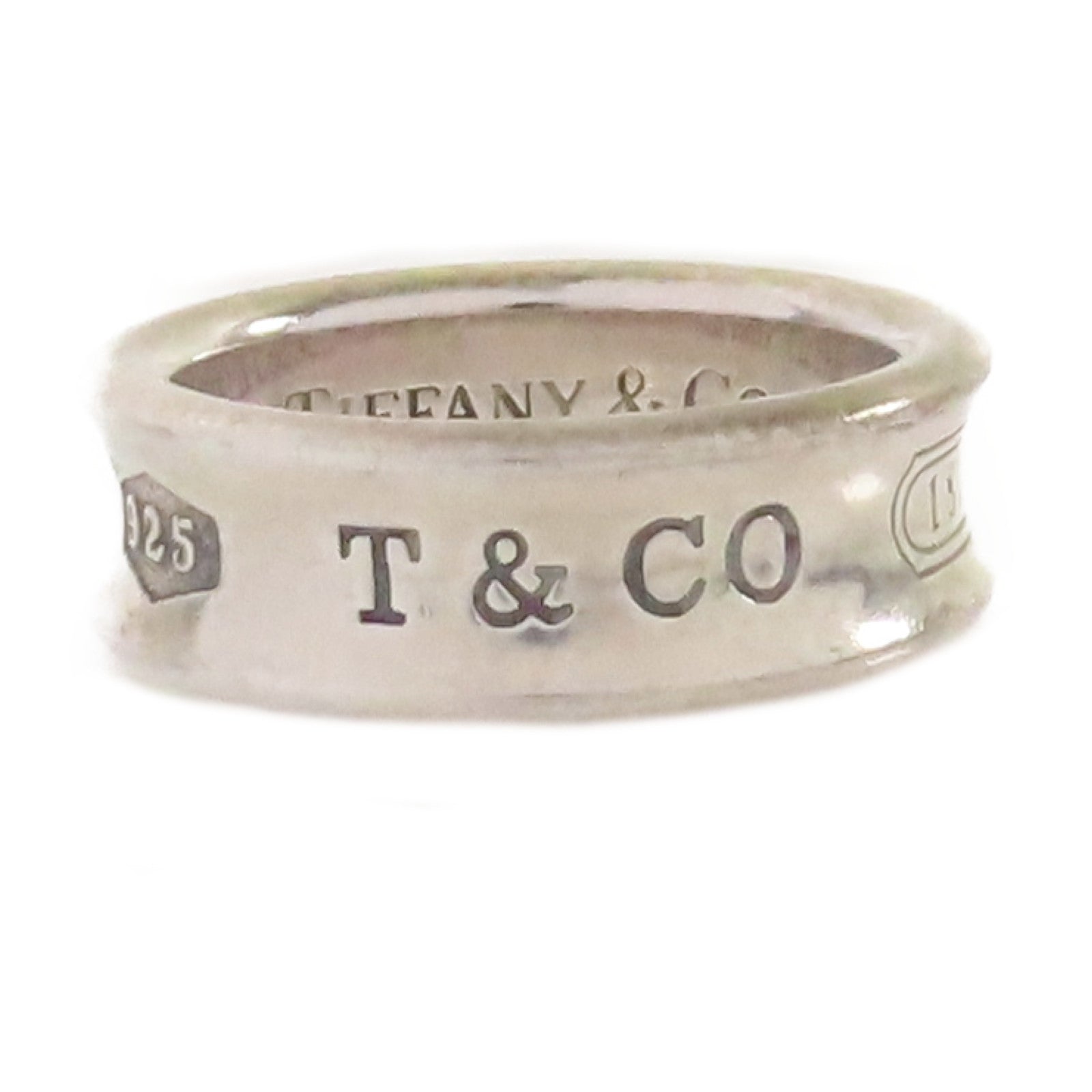 TIFFANY＆CO 925純銀1837 Narrow Ring戒指US#6.25