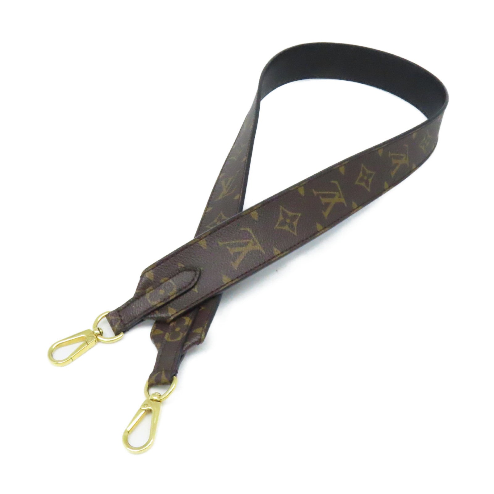 LOUIS VUITTON Monogram Shoulder Strap肩背帶啡色