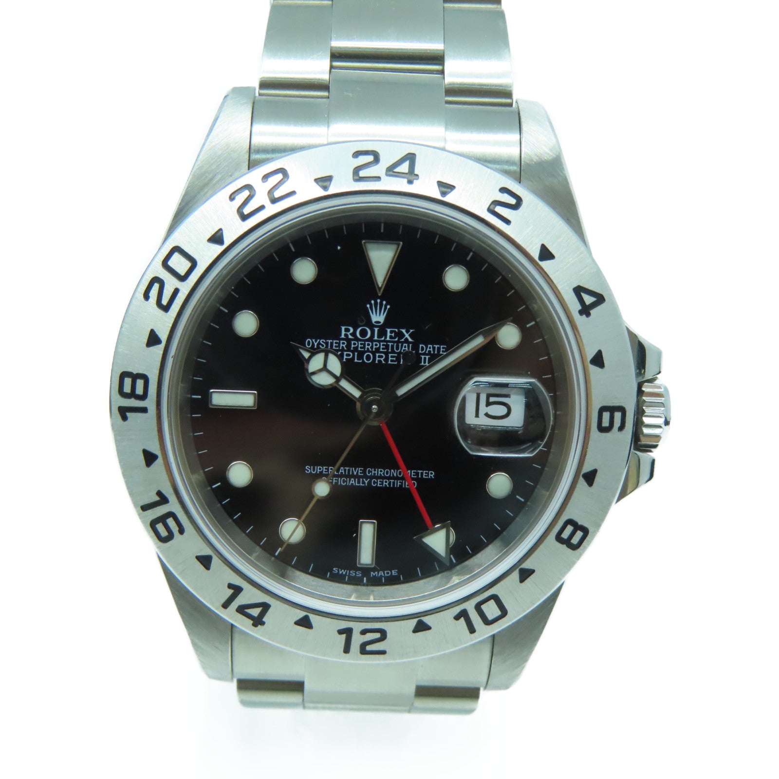 ROLEX ExplorerⅡ40mm不鏽鋼手錶自動機芯黑色