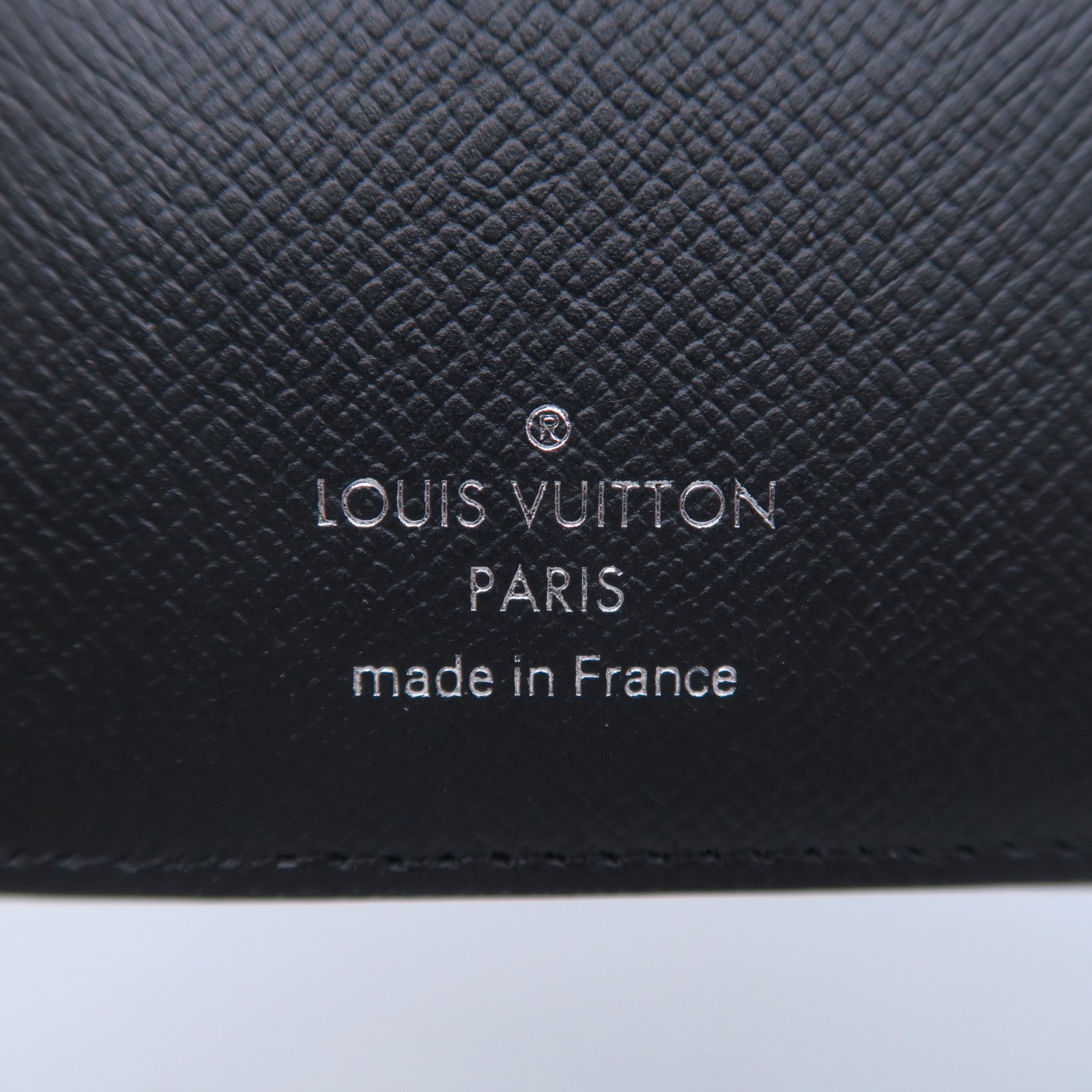 LOUIS VUITTON PVC Amerigo銀扣錢包灰色