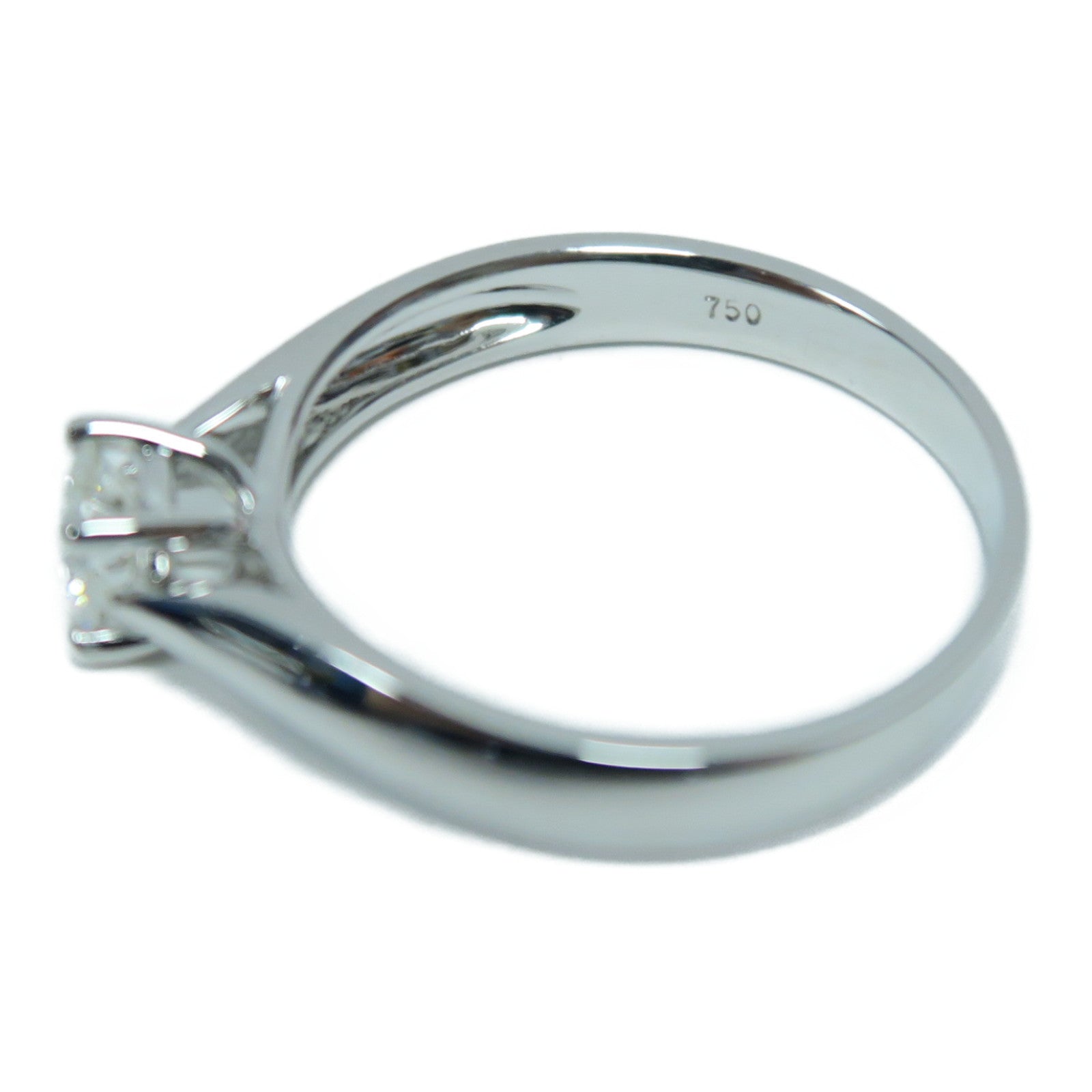 JEWELRY 18K白金Diamond Ring 0.377ct鑽石戒指US#6.5
